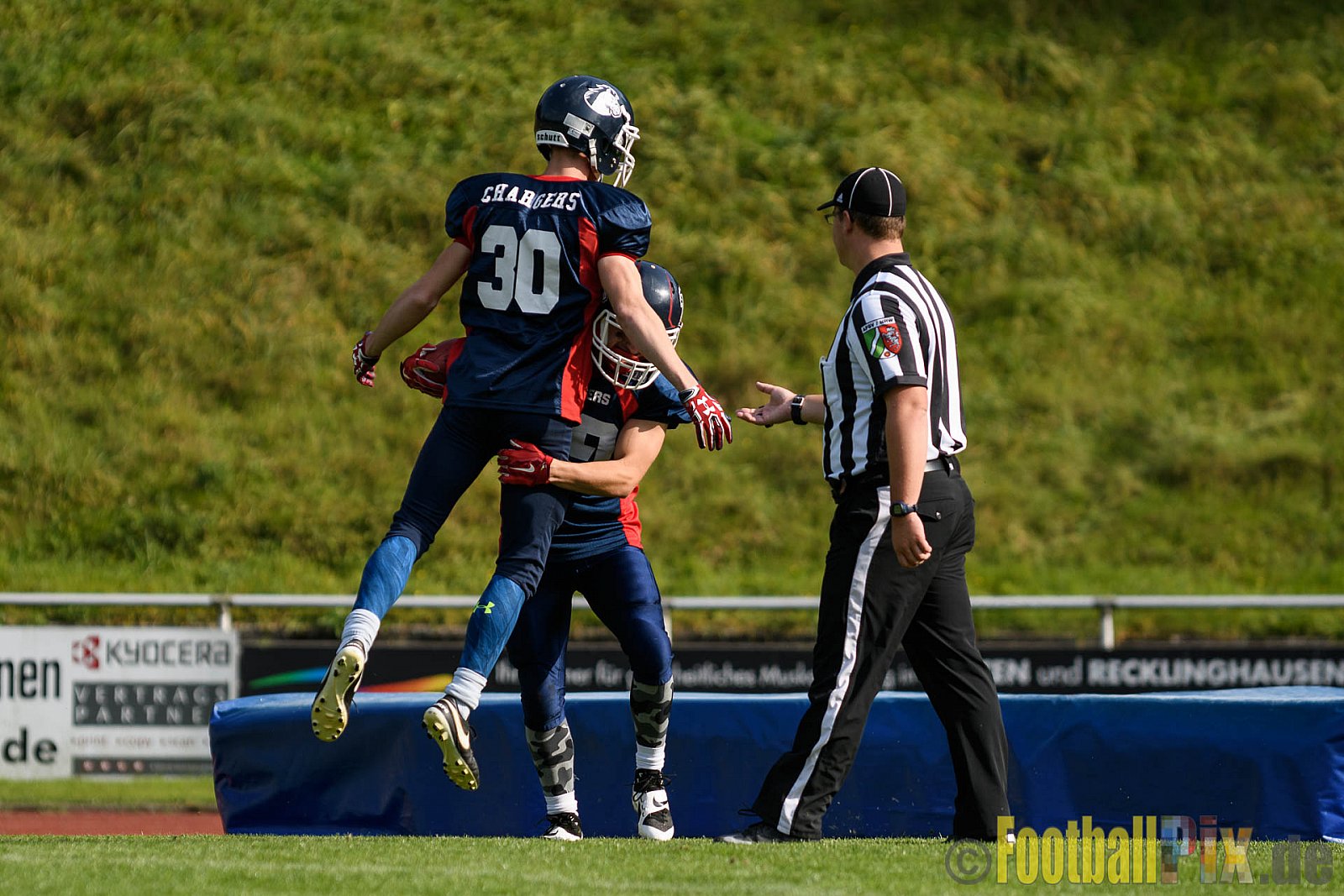 Recklinghausen Chargers vs. Bochum Rebels - 24.09.2016 LL NRW: Recklinghausen Chargers vs. Bochum Rebels (38:8)