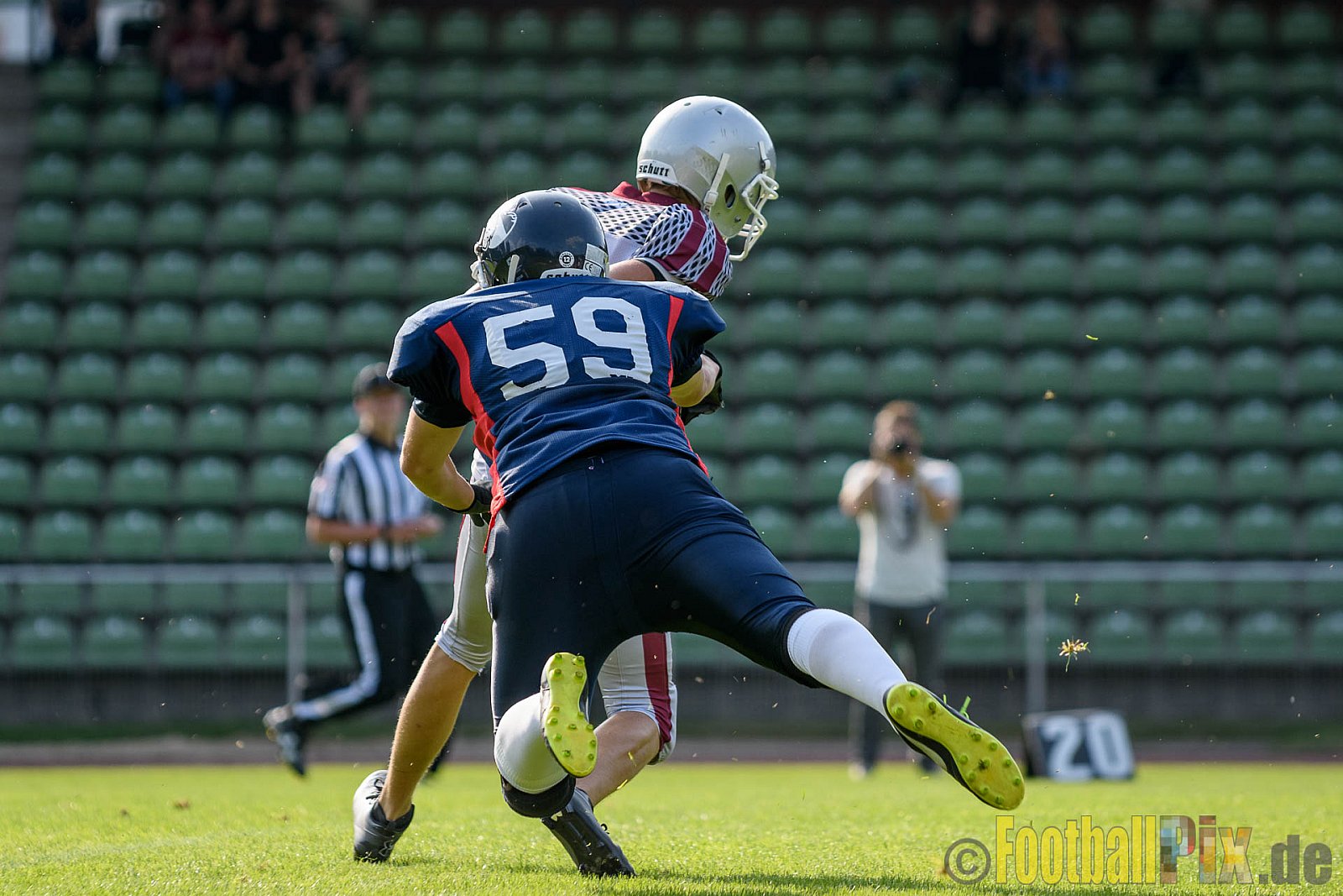 Recklinghausen Chargers vs. Bochum Rebels - 24.09.2016 LL NRW: Recklinghausen Chargers vs. Bochum Rebels (38:8)