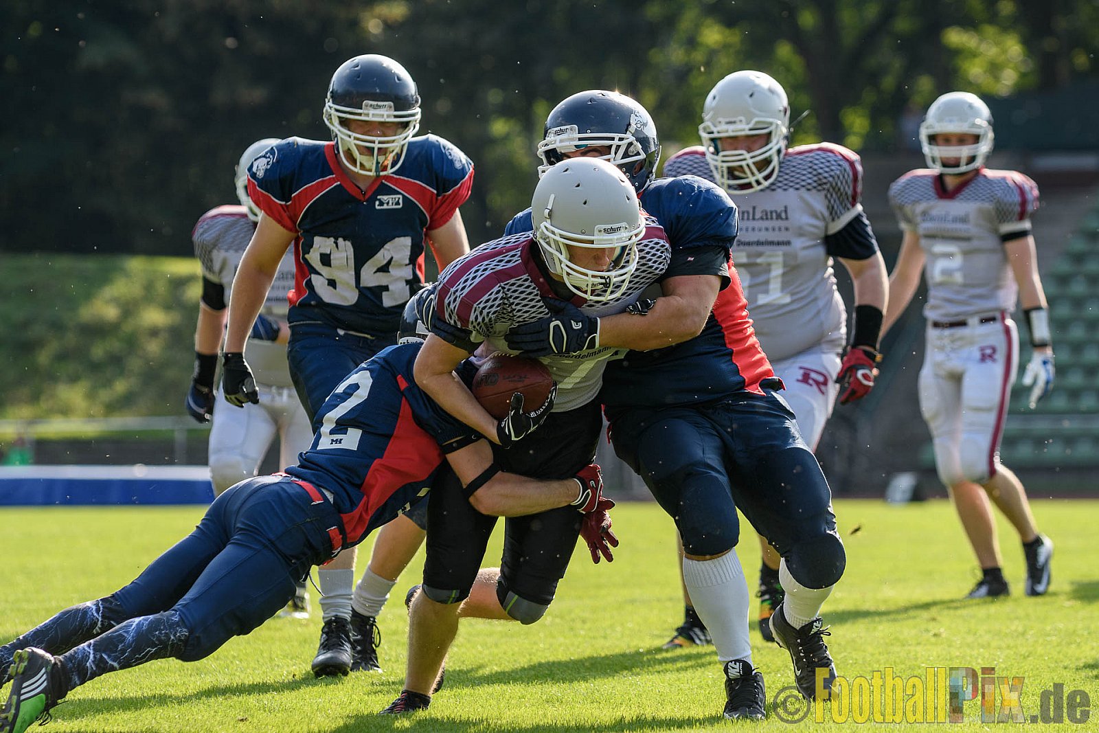 Recklinghausen Chargers vs. Bochum Rebels - 24.09.2016 LL NRW: Recklinghausen Chargers vs. Bochum Rebels (38:8)