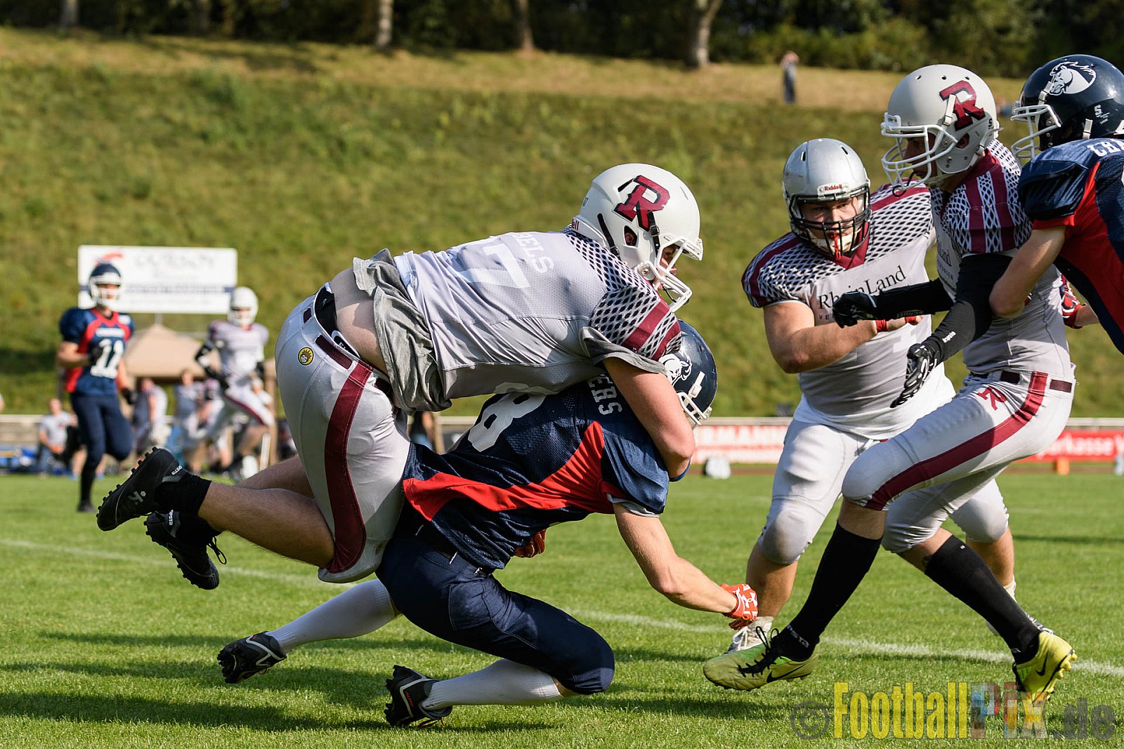 Recklinghausen Chargers vs. Bochum Rebels - 24.09.2016 LL NRW: Recklinghausen Chargers vs. Bochum Rebels (38:8)