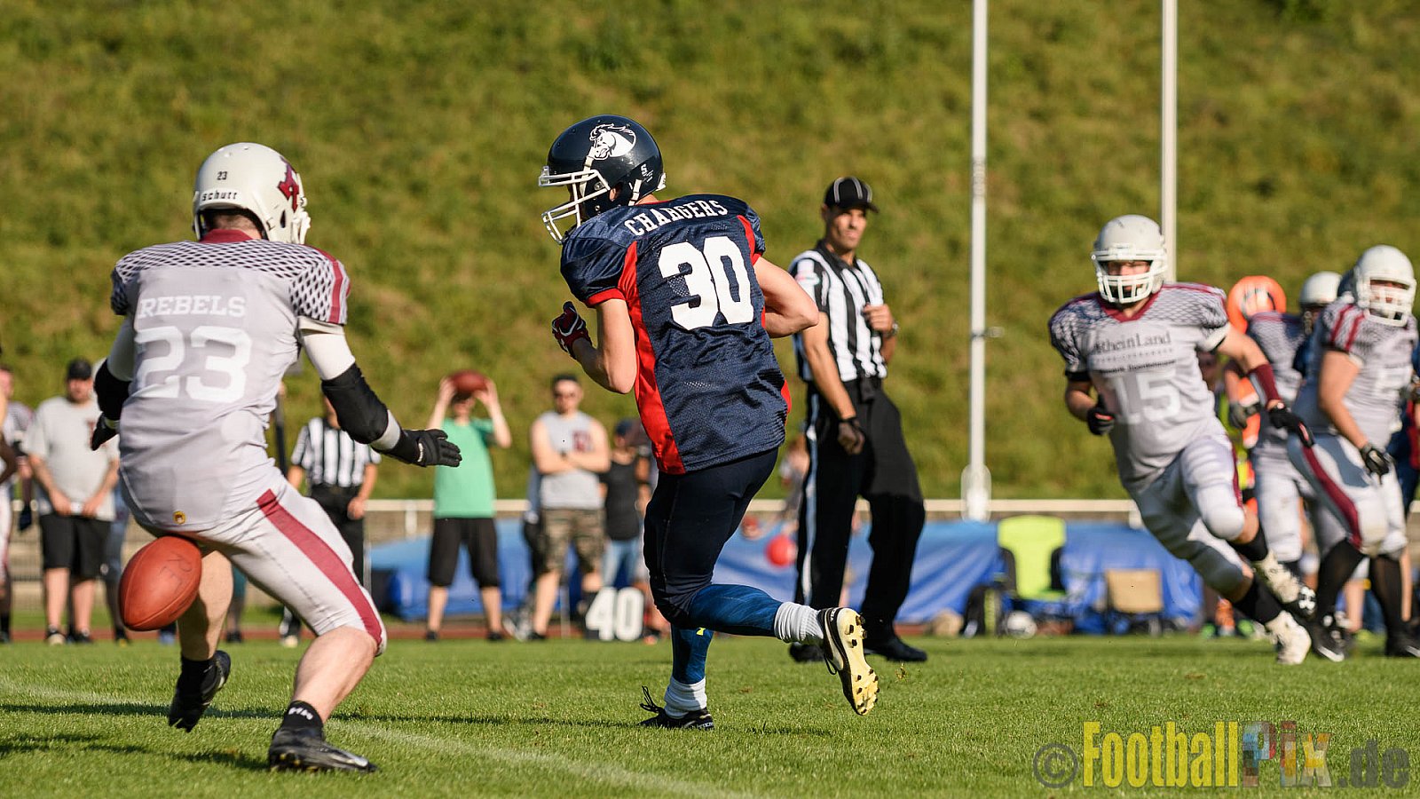 Recklinghausen Chargers vs. Bochum Rebels - 24.09.2016 LL NRW: Recklinghausen Chargers vs. Bochum Rebels (38:8)