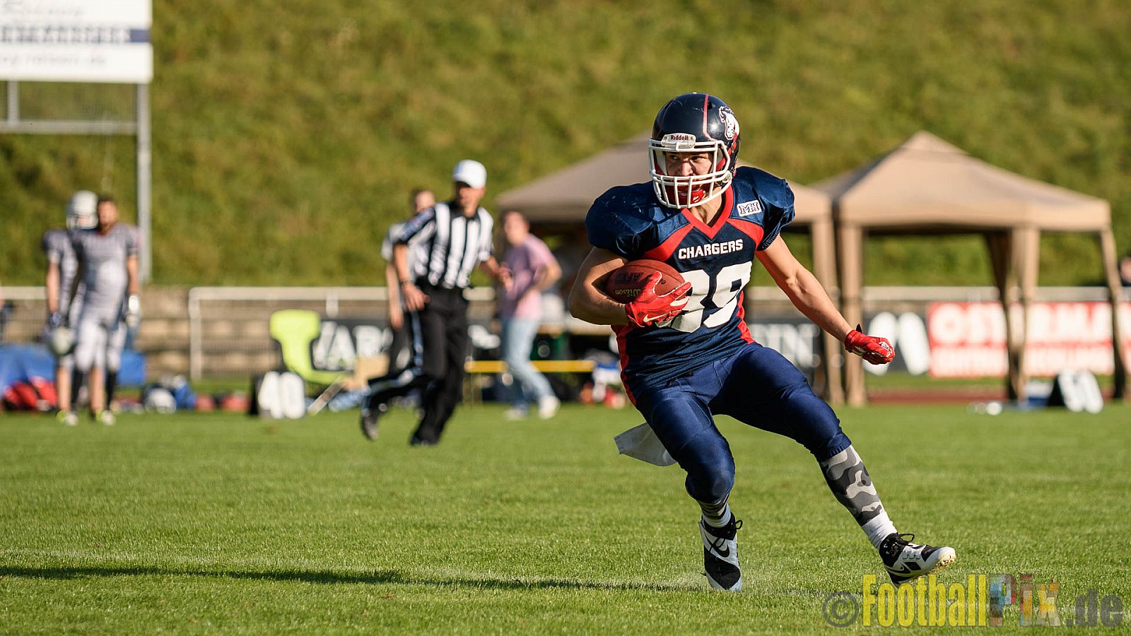 Recklinghausen Chargers vs. Bochum Rebels - 24.09.2016 LL NRW: Recklinghausen Chargers vs. Bochum Rebels (38:8)