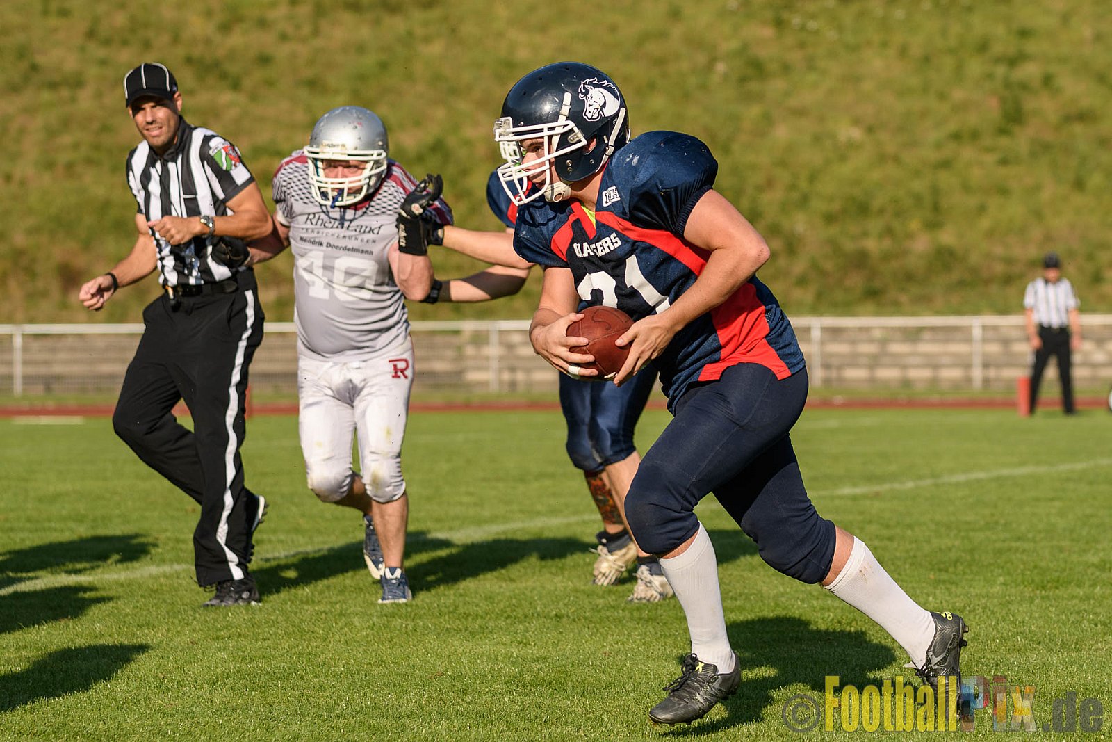 Recklinghausen Chargers vs. Bochum Rebels - 24.09.2016 LL NRW: Recklinghausen Chargers vs. Bochum Rebels (38:8)