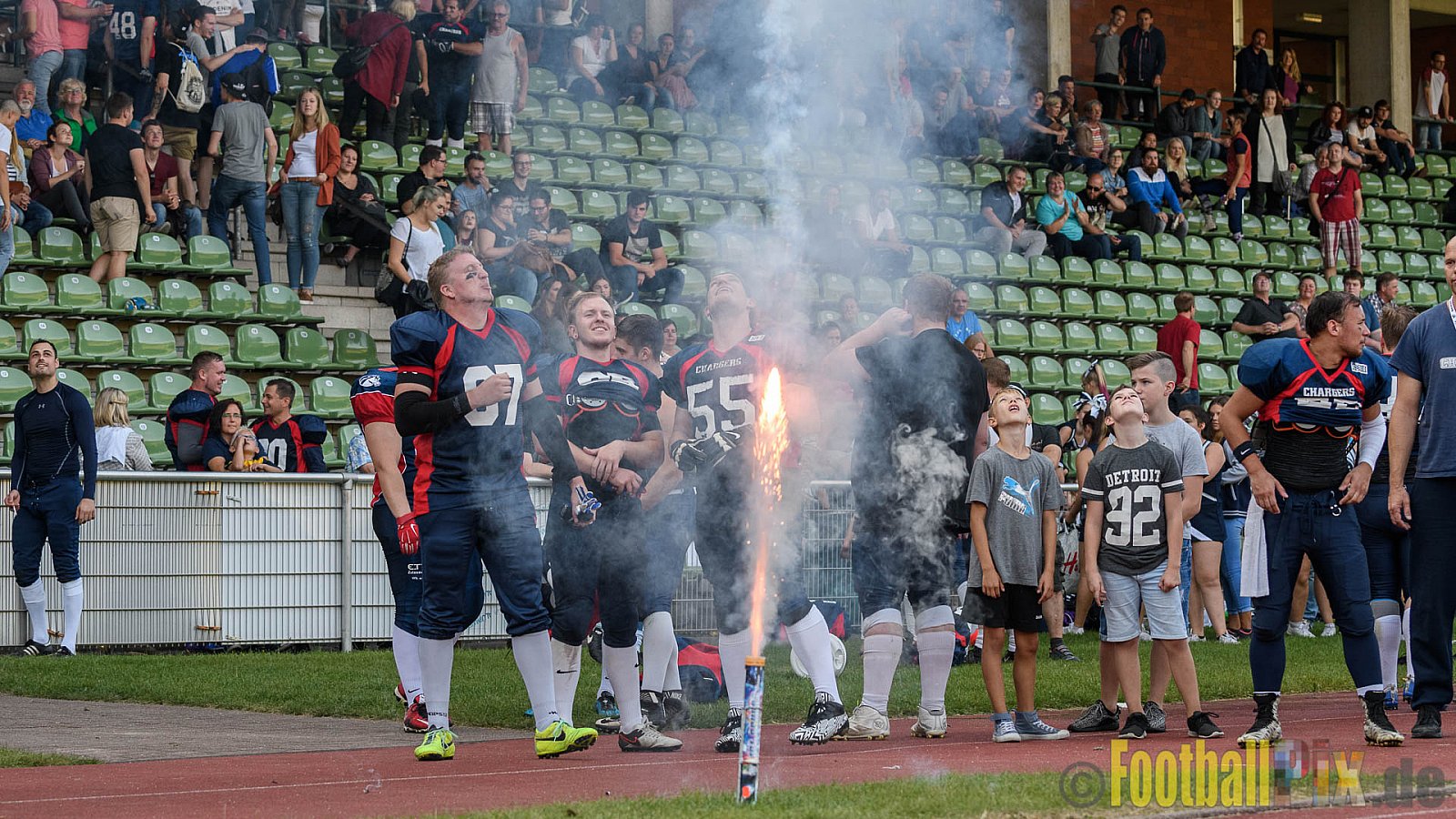 Recklinghausen Chargers vs. Bochum Rebels - 24.09.2016 LL NRW: Recklinghausen Chargers vs. Bochum Rebels (38:8)