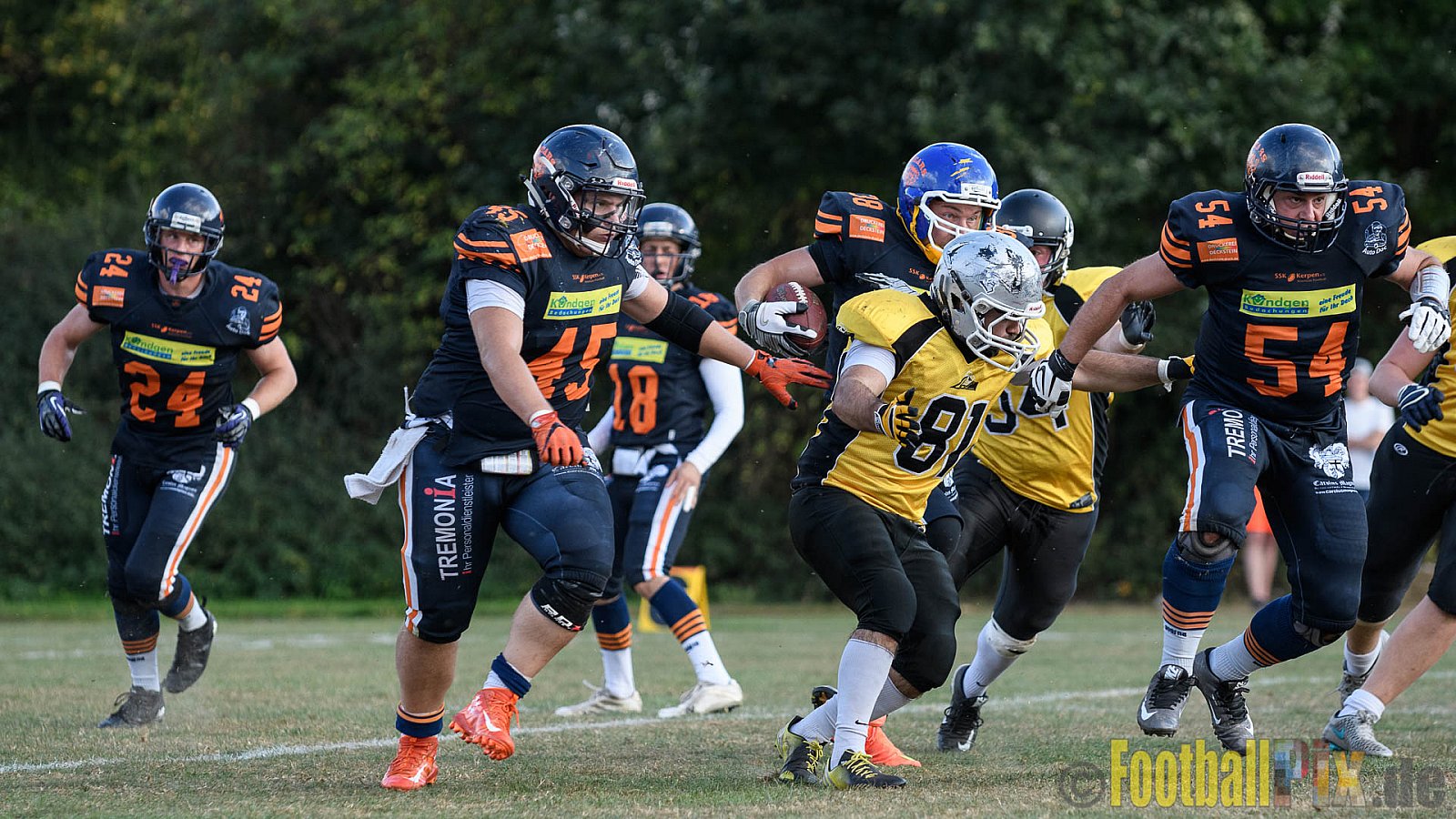 Kerpen Bears vs. Duisburg Thunderbirds - 25.09.2016 VL NRW: Kerpen Bears vs. Duisburg Thunderbirds (7:28)
