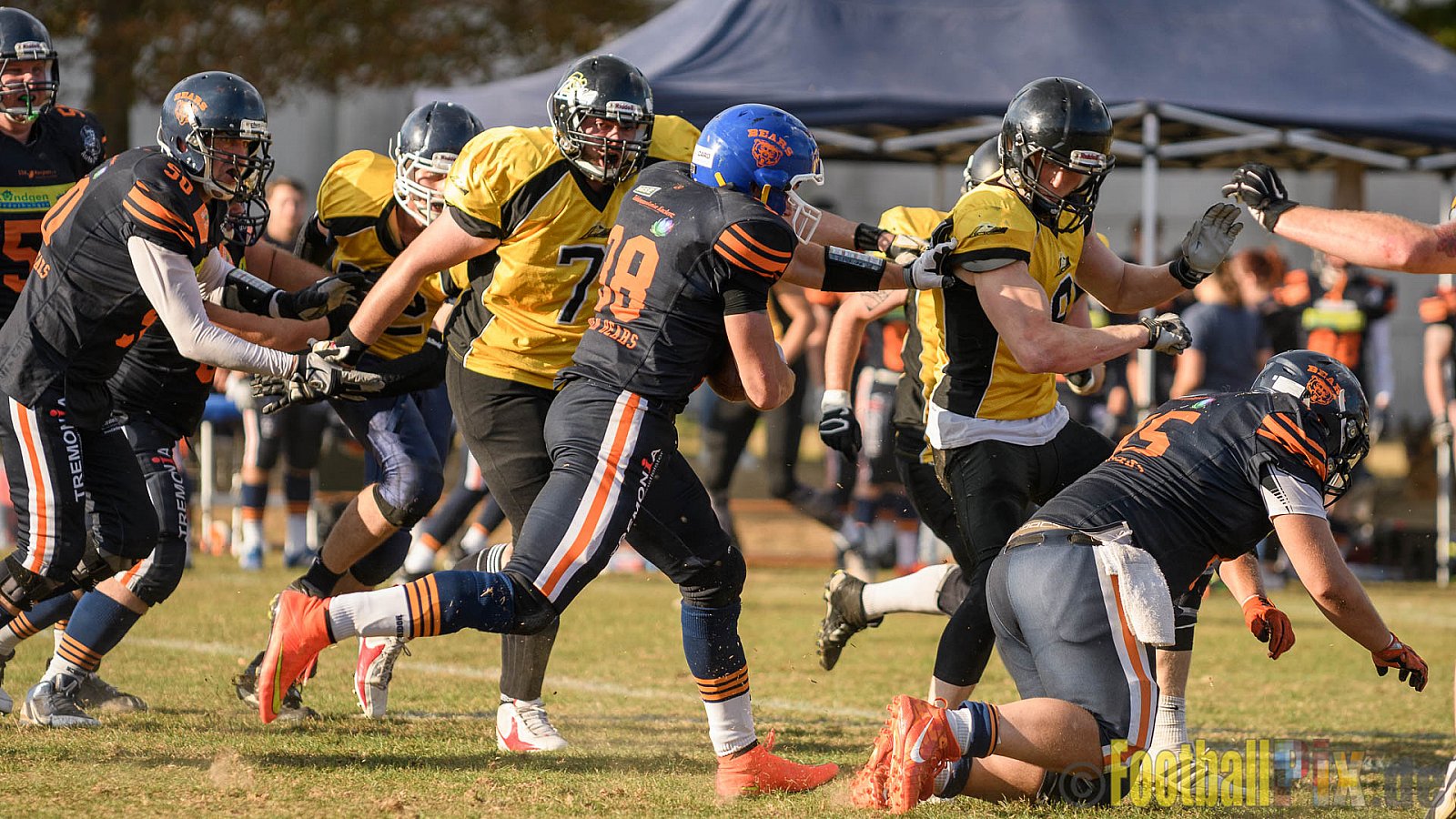 Kerpen Bears vs. Duisburg Thunderbirds - 25.09.2016 VL NRW: Kerpen Bears vs. Duisburg Thunderbirds (7:28)