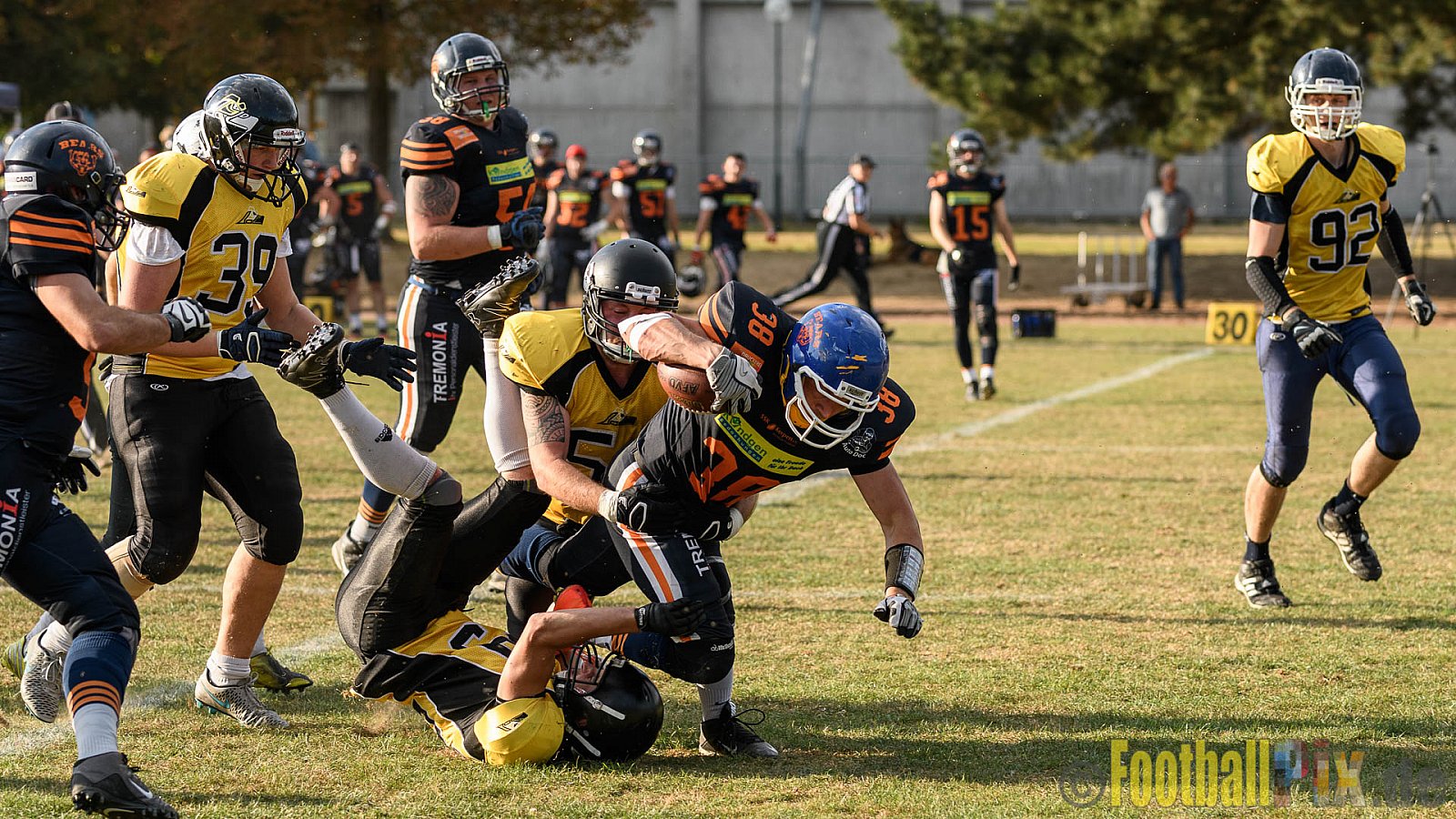 Kerpen Bears vs. Duisburg Thunderbirds - 25.09.2016 VL NRW: Kerpen Bears vs. Duisburg Thunderbirds (7:28)