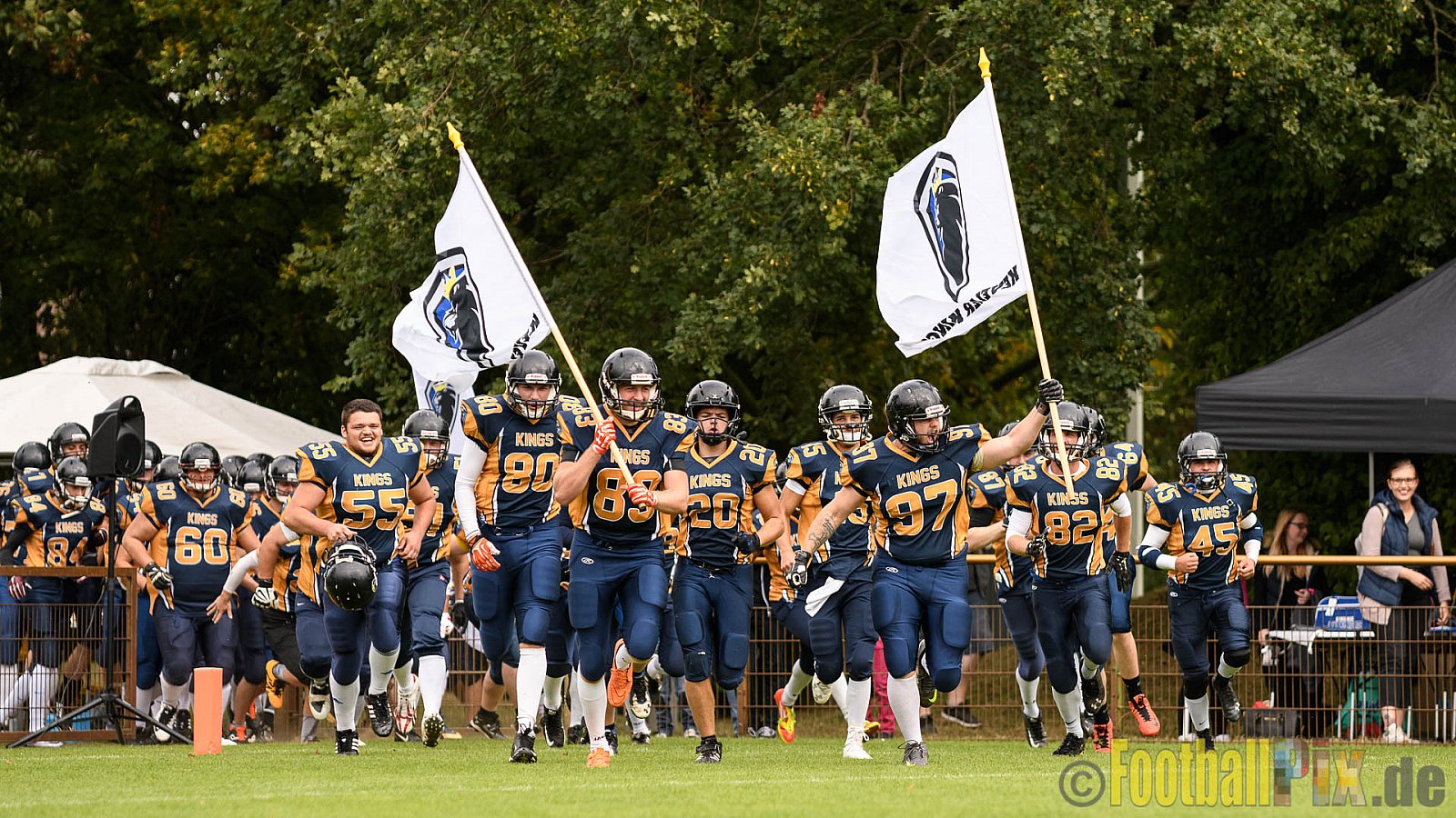 Kevelaer Kings vs. Recklinghausen Chargers - 01.10.2016 LL NRW: Kevelaer Kings vs. Recklinghausen Chargers (0:10)