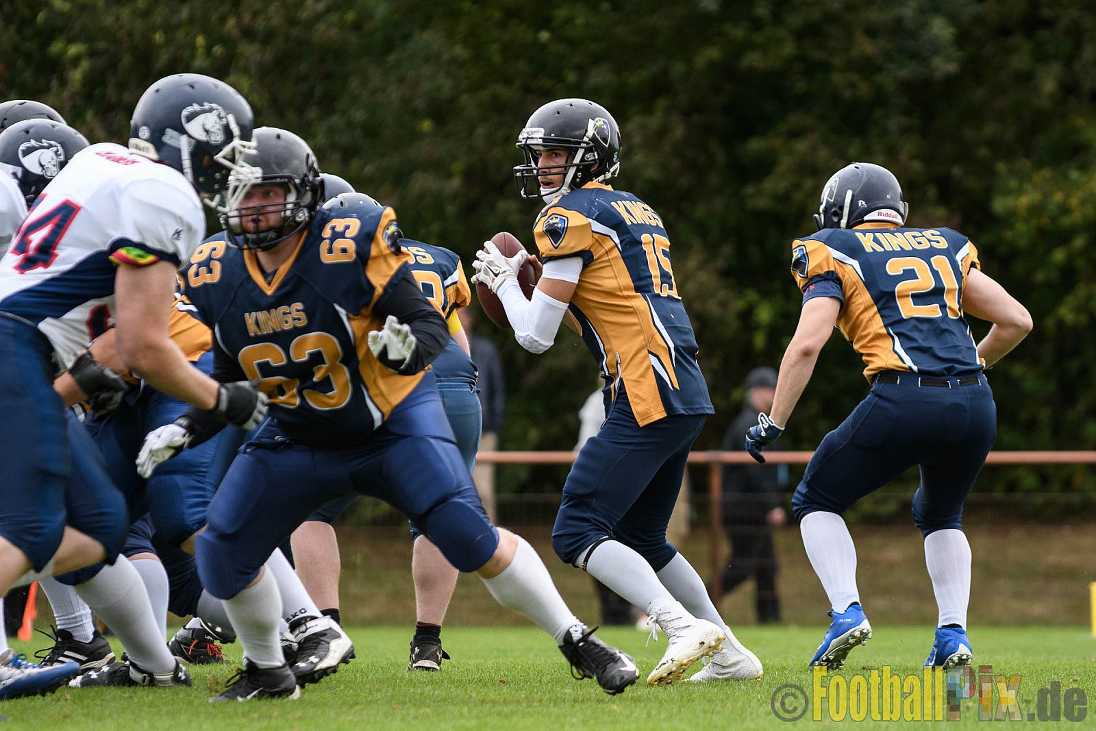 Kevelaer Kings vs. Recklinghausen Chargers - 01.10.2016 LL NRW: Kevelaer Kings vs. Recklinghausen Chargers (0:10)