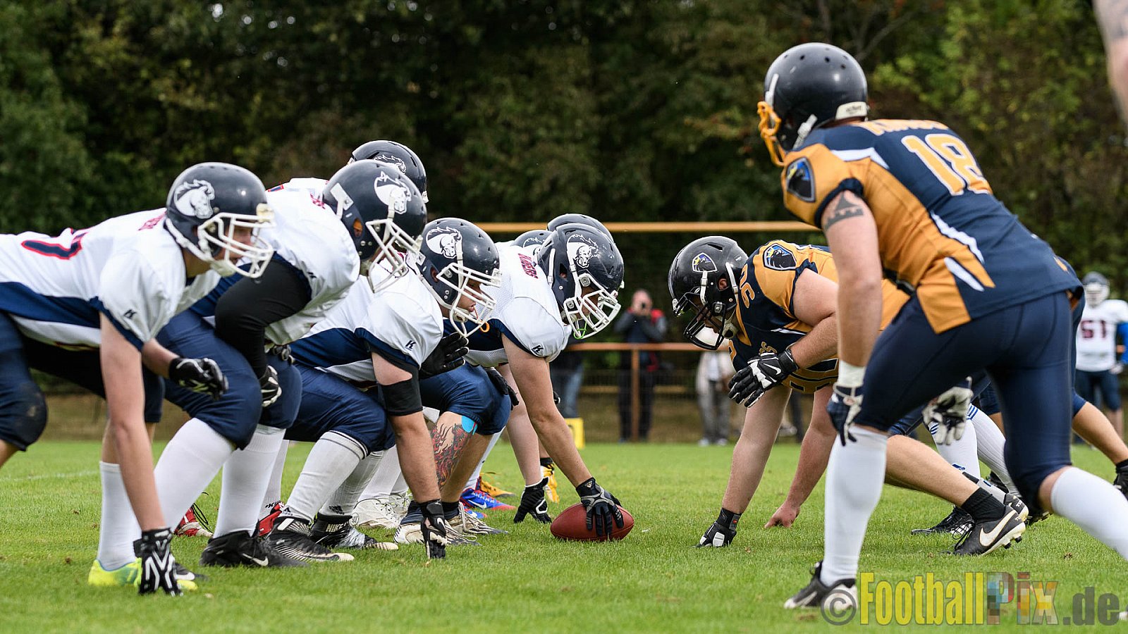 Kevelaer Kings vs. Recklinghausen Chargers - 01.10.2016 LL NRW: Kevelaer Kings vs. Recklinghausen Chargers (0:10)