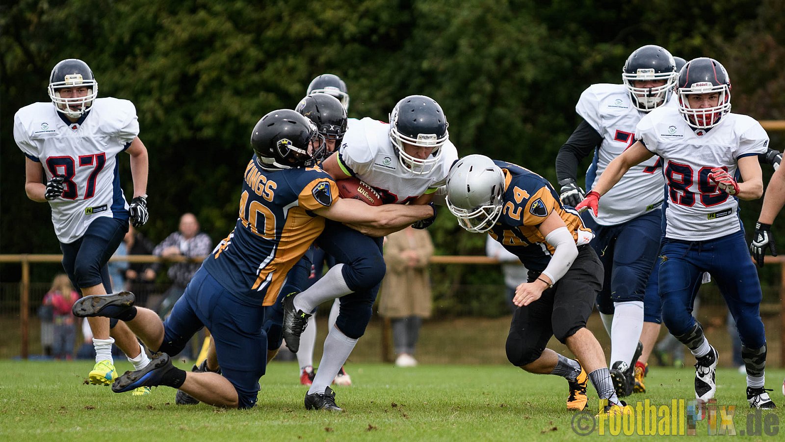 Kevelaer Kings vs. Recklinghausen Chargers - 01.10.2016 LL NRW: Kevelaer Kings vs. Recklinghausen Chargers (0:10)