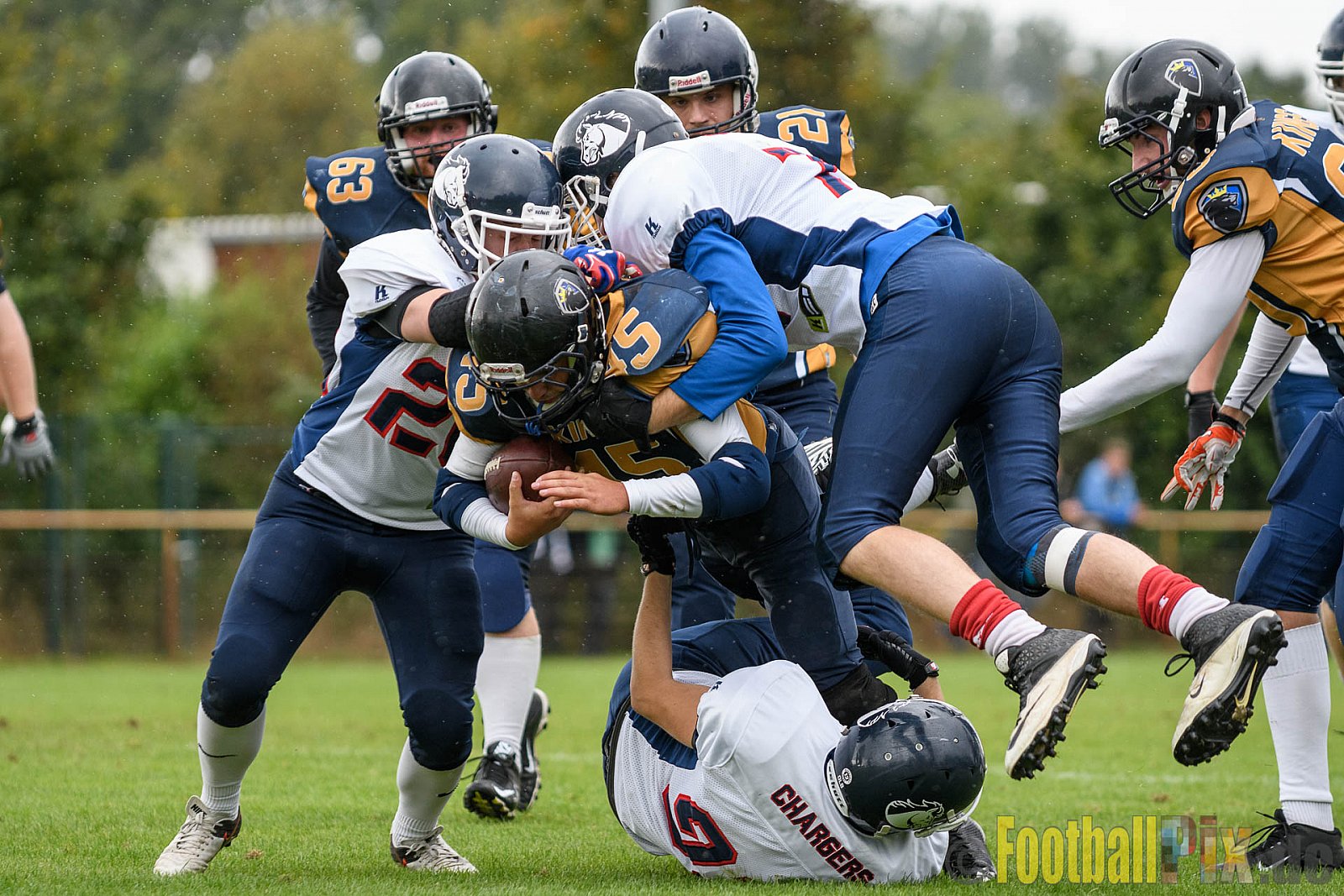 Kevelaer Kings vs. Recklinghausen Chargers - 01.10.2016 LL NRW: Kevelaer Kings vs. Recklinghausen Chargers (0:10)
