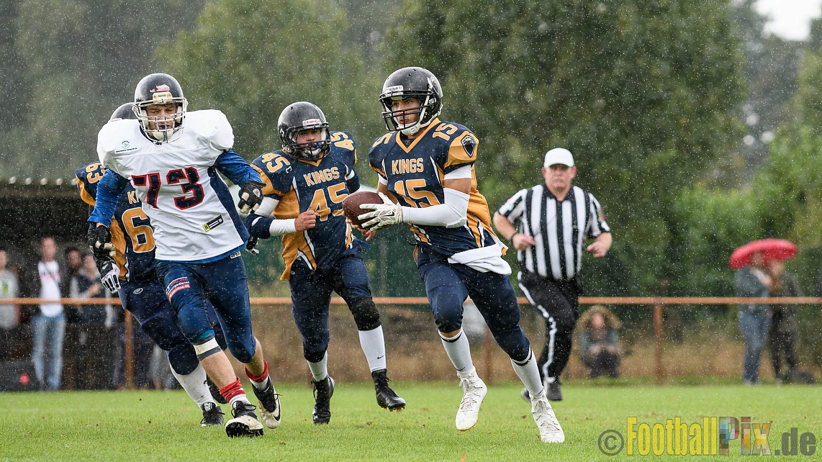 Kevelaer Kings vs. Recklinghausen Chargers - 01.10.2016 LL NRW: Kevelaer Kings vs. Recklinghausen Chargers (0:10)