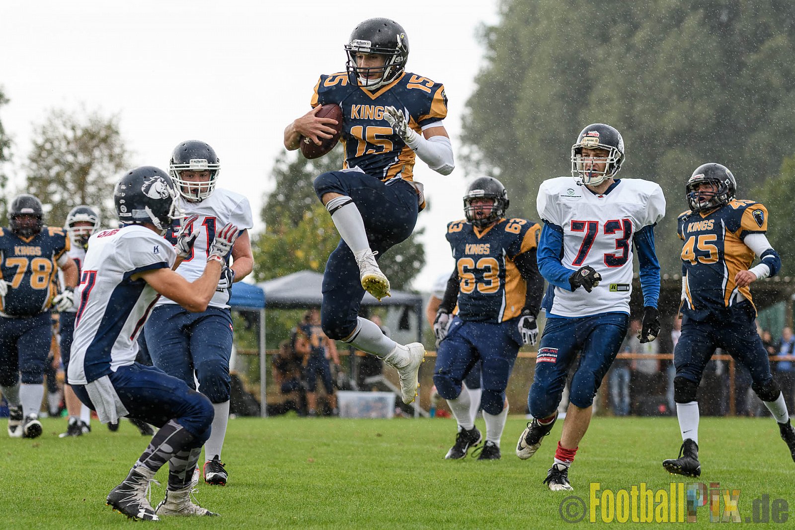 Kevelaer Kings vs. Recklinghausen Chargers - 01.10.2016 LL NRW: Kevelaer Kings vs. Recklinghausen Chargers (0:10)