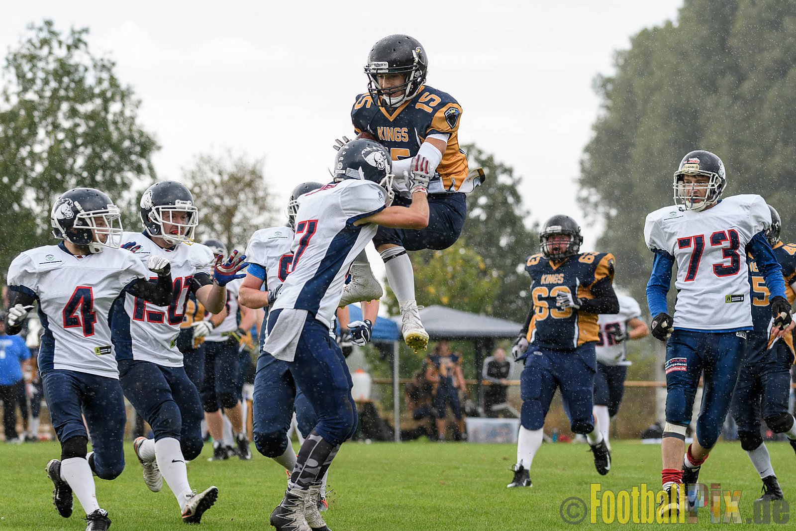 Kevelaer Kings vs. Recklinghausen Chargers - 01.10.2016 LL NRW: Kevelaer Kings vs. Recklinghausen Chargers (0:10)