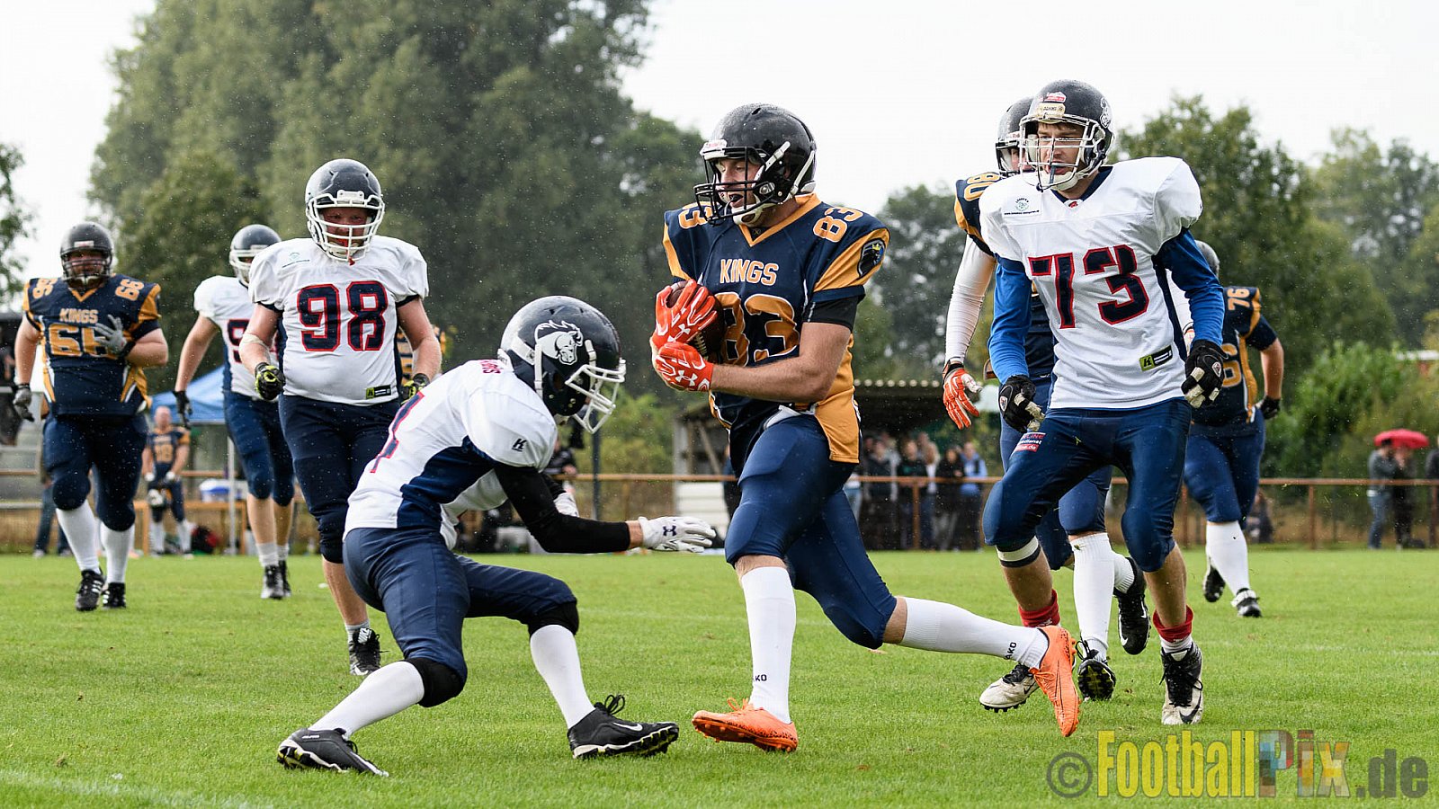 Kevelaer Kings vs. Recklinghausen Chargers - 01.10.2016 LL NRW: Kevelaer Kings vs. Recklinghausen Chargers (0:10)