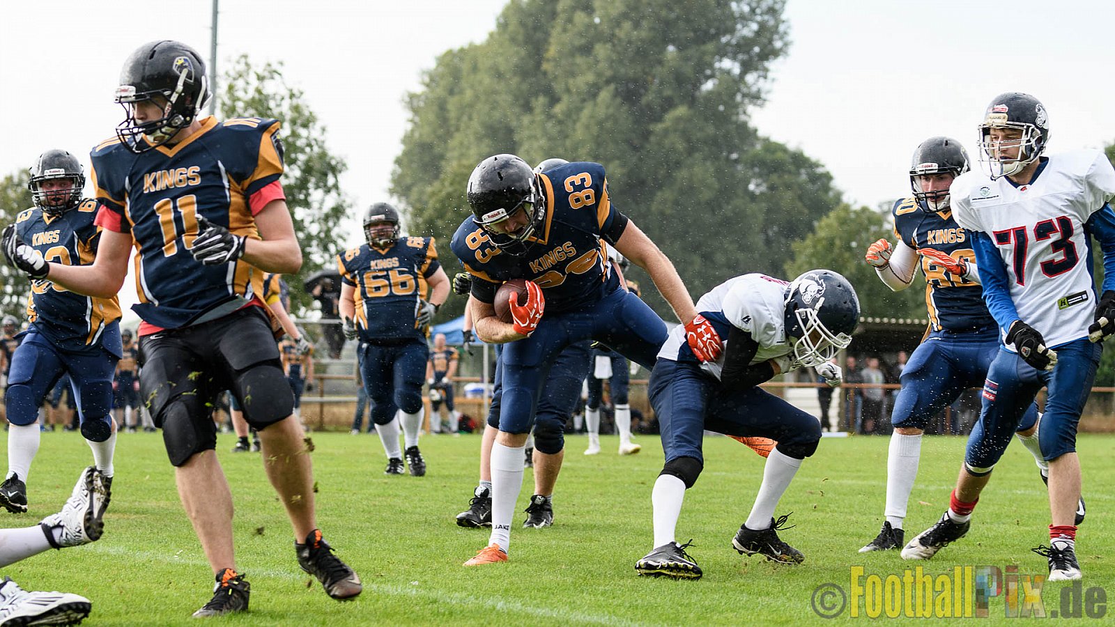 Kevelaer Kings vs. Recklinghausen Chargers - 01.10.2016 LL NRW: Kevelaer Kings vs. Recklinghausen Chargers (0:10)
