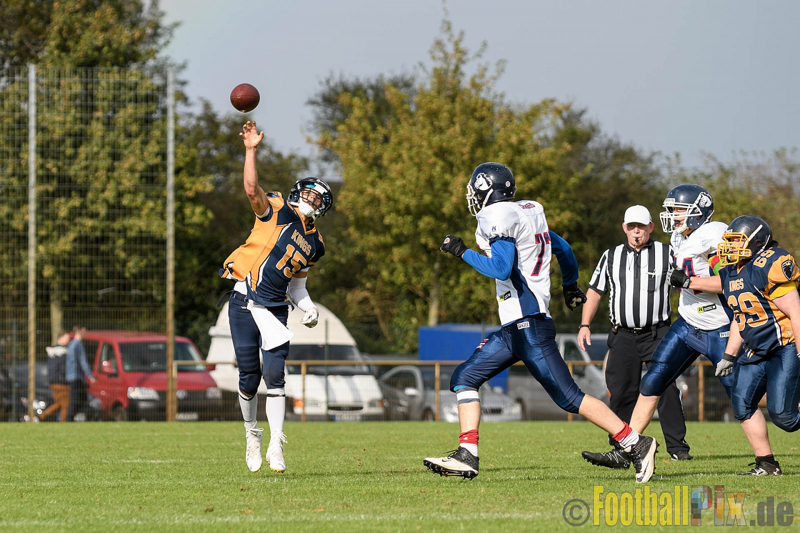 Kevelaer Kings vs. Recklinghausen Chargers - 01.10.2016 LL NRW: Kevelaer Kings vs. Recklinghausen Chargers (0:10)
