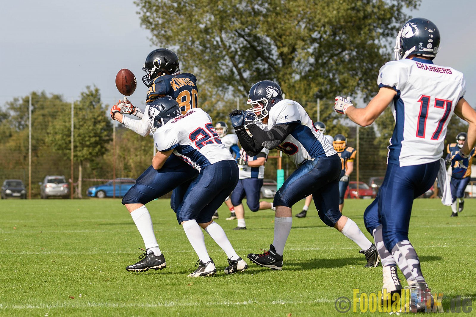 Kevelaer Kings vs. Recklinghausen Chargers - 01.10.2016 LL NRW: Kevelaer Kings vs. Recklinghausen Chargers (0:10)