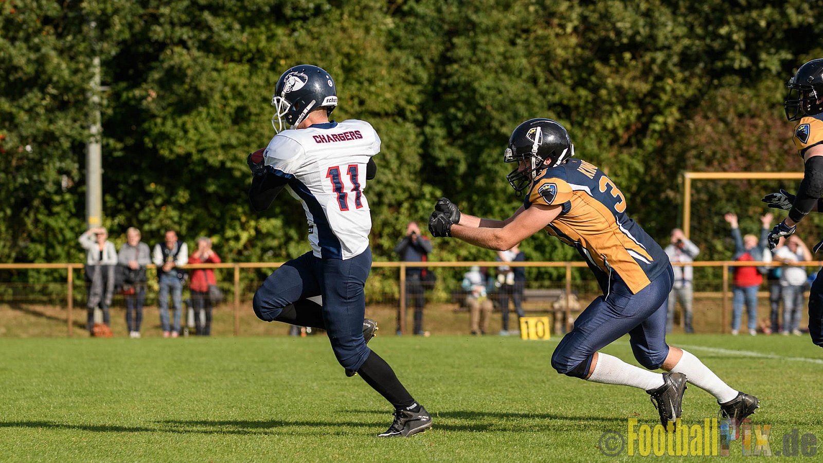 Kevelaer Kings vs. Recklinghausen Chargers - 01.10.2016 LL NRW: Kevelaer Kings vs. Recklinghausen Chargers (0:10)