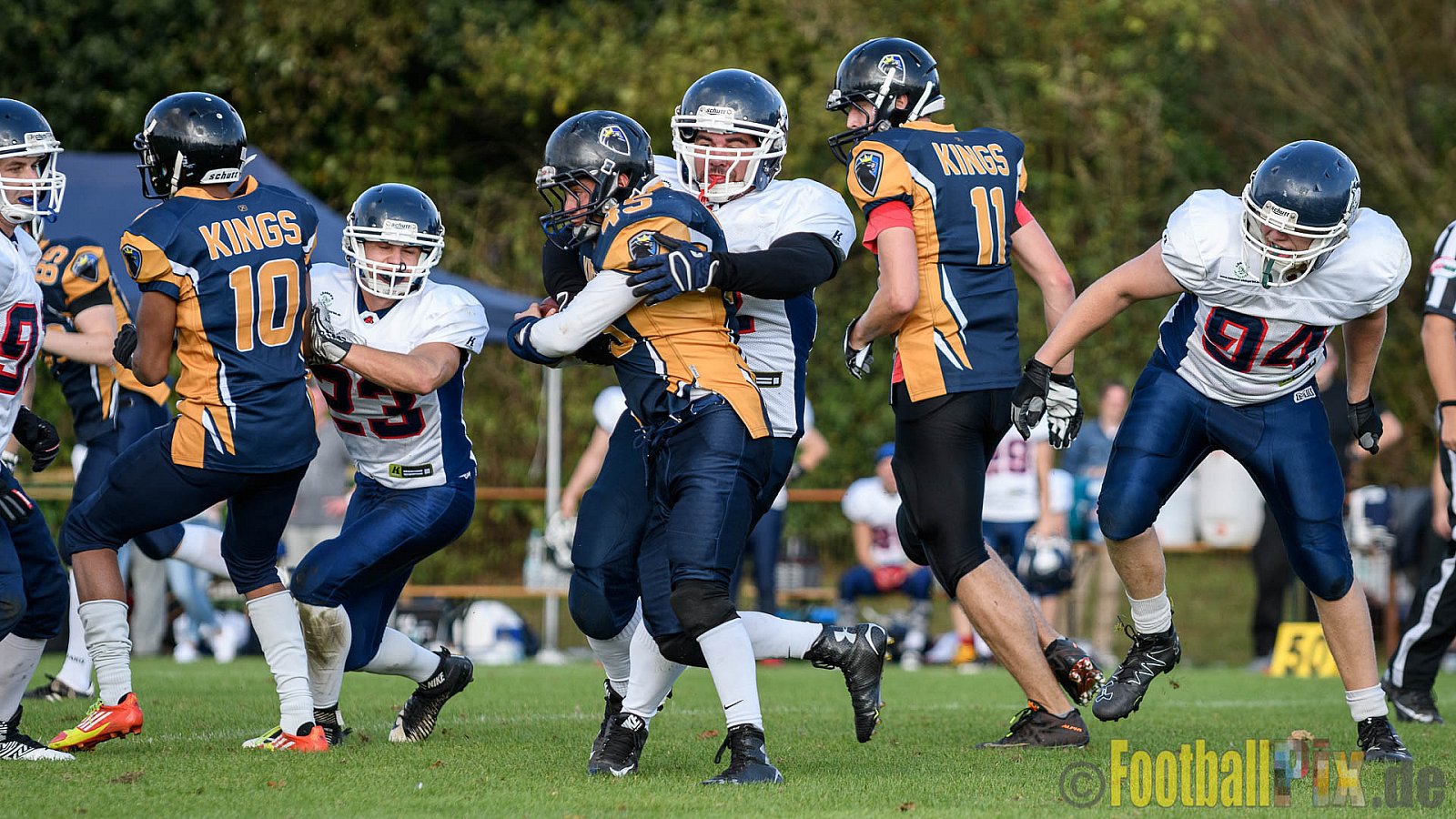 Kevelaer Kings vs. Recklinghausen Chargers - 01.10.2016 LL NRW: Kevelaer Kings vs. Recklinghausen Chargers (0:10)