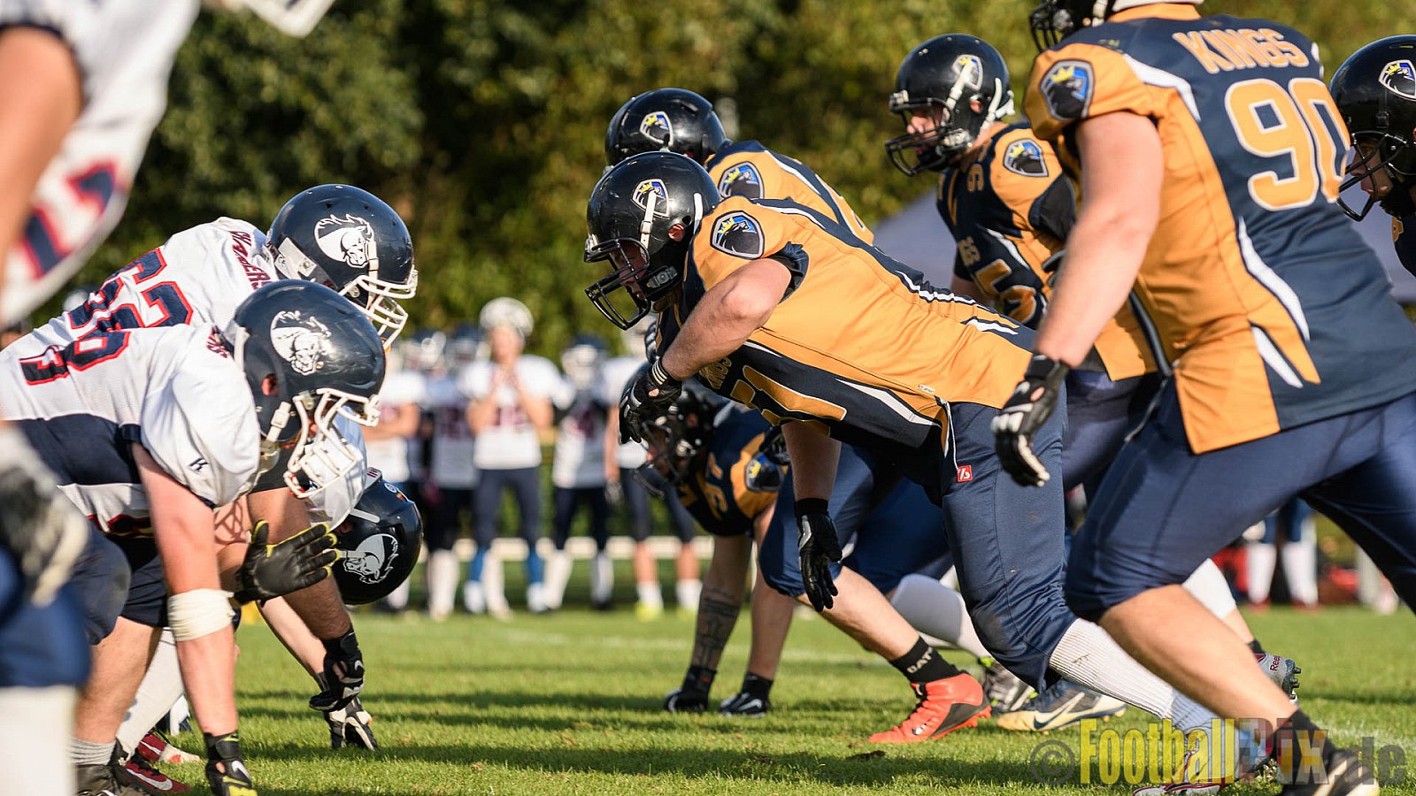 Kevelaer Kings vs. Recklinghausen Chargers - 01.10.2016 LL NRW: Kevelaer Kings vs. Recklinghausen Chargers (0:10)