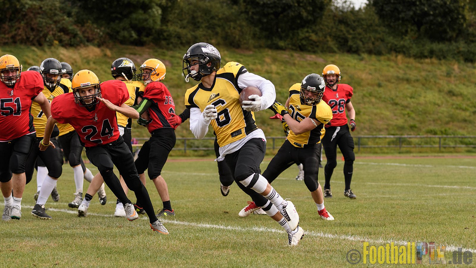 Duisburg Thunderbirds vs. Düren Demons - 02.10.2016 VL NRW: Duisburg Thunderbirds vs. Düren Demons (42:0)