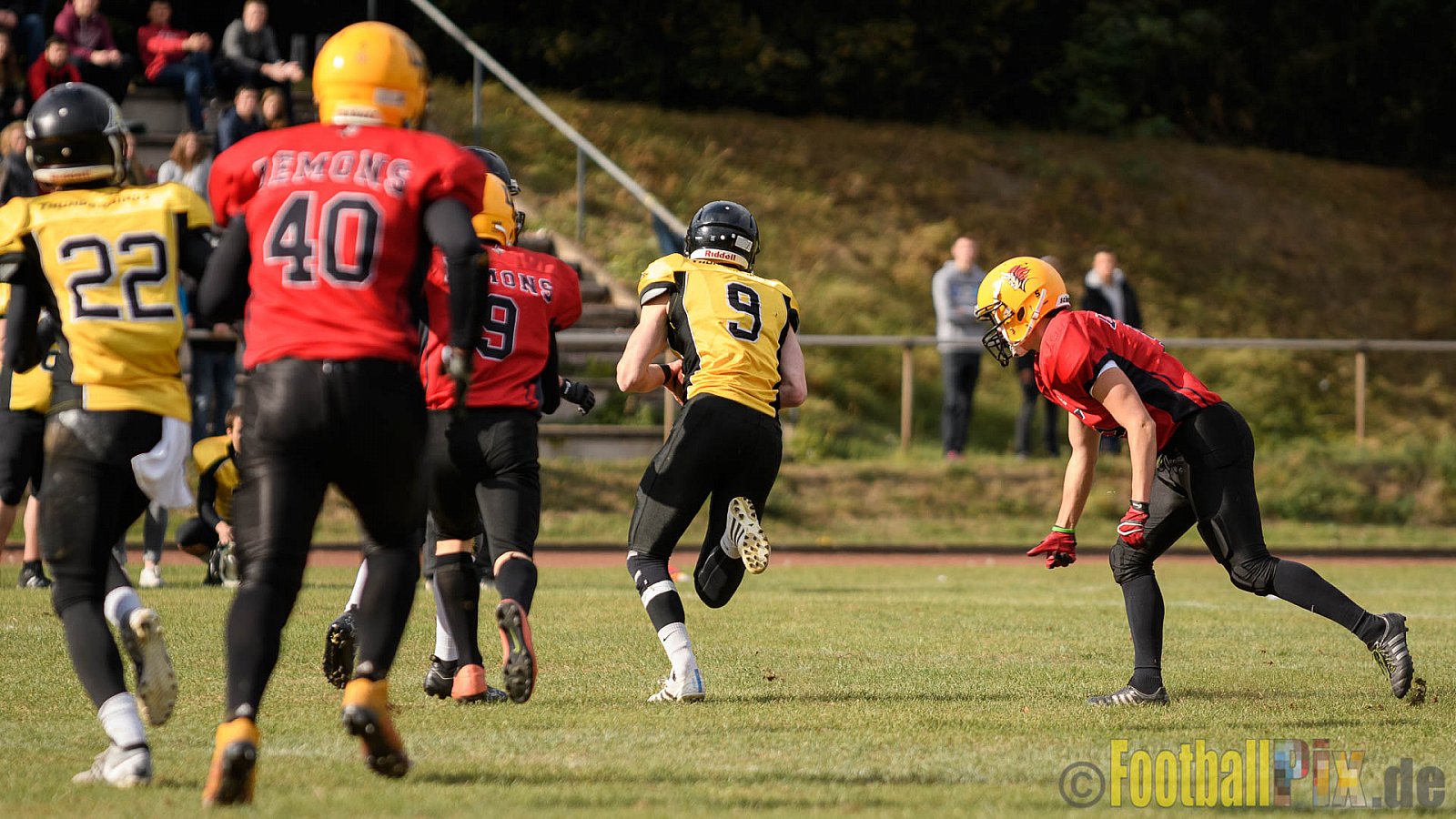 Duisburg Thunderbirds vs. Düren Demons - 02.10.2016 VL NRW: Duisburg Thunderbirds vs. Düren Demons (42:0)