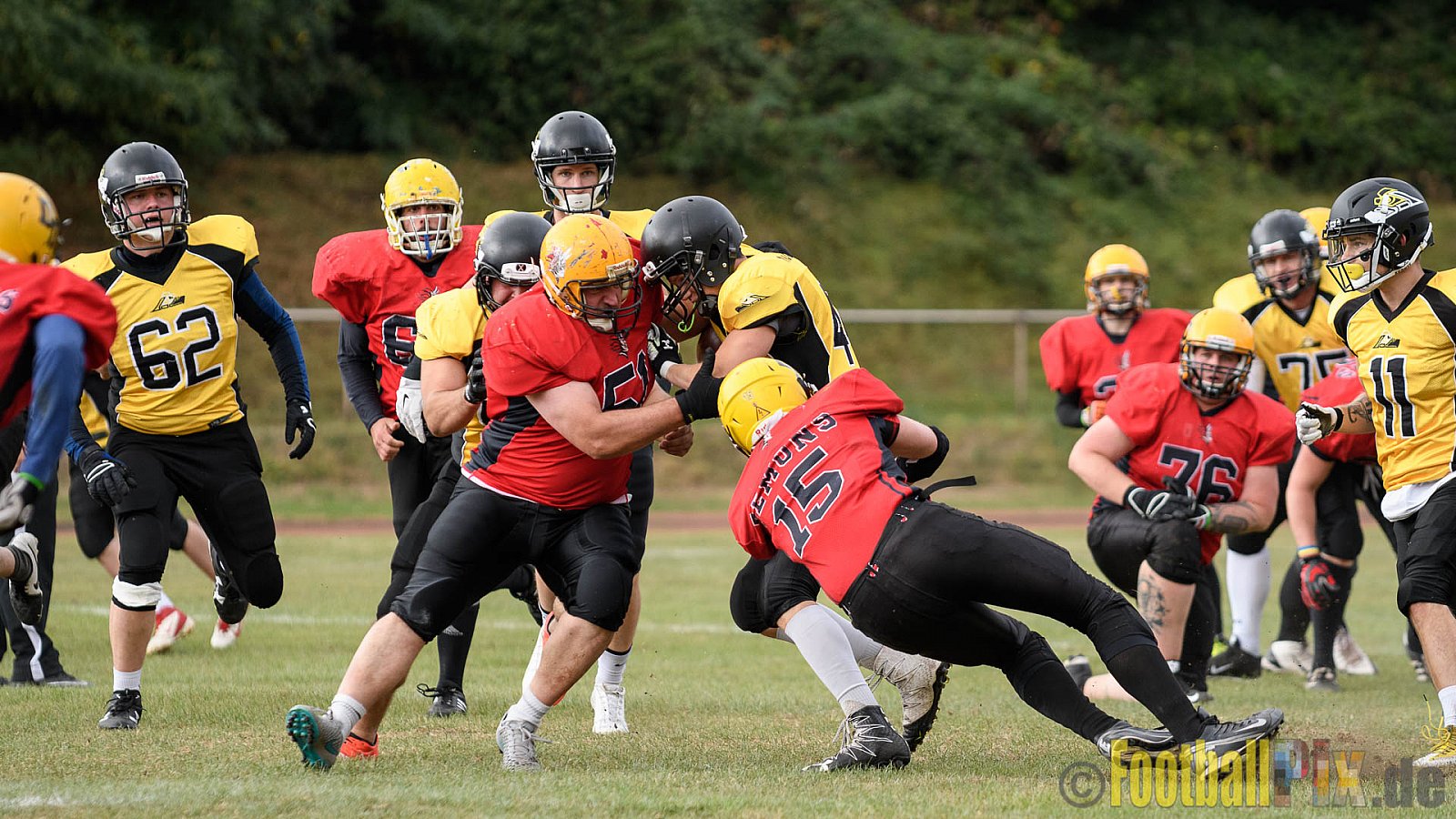 Duisburg Thunderbirds vs. Düren Demons - 02.10.2016 VL NRW: Duisburg Thunderbirds vs. Düren Demons (42:0)
