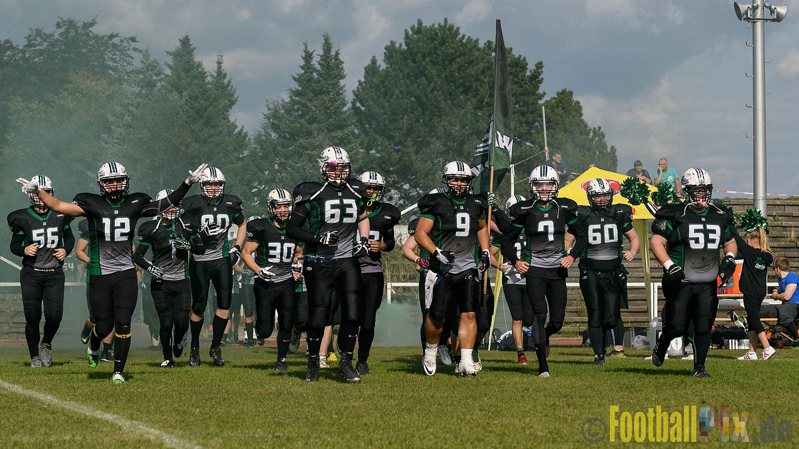 Mülheim Shamrocks Herren vs. Bocholt Rhinos - 03.10.2016 VL NRW: Mülheim Shamrocks Herren vs. Bocholt Rhinos (35:20)