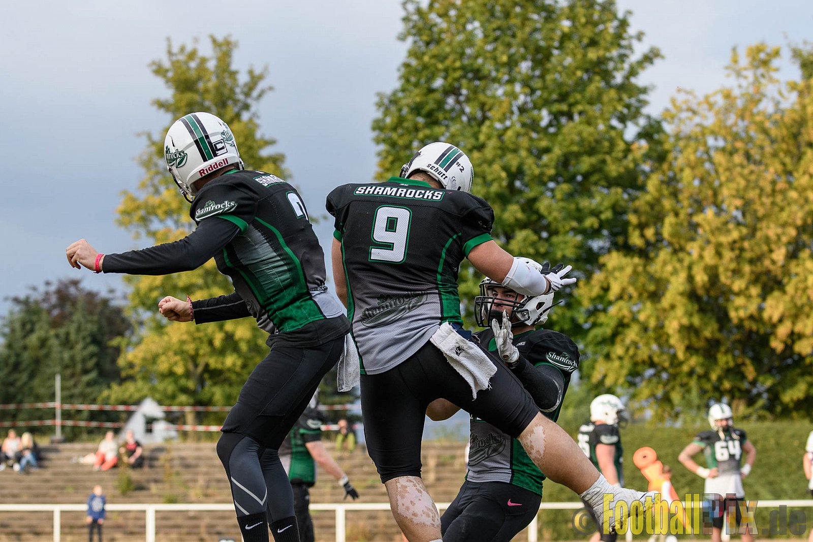 Mülheim Shamrocks Herren vs. Bocholt Rhinos - 03.10.2016 VL NRW: Mülheim Shamrocks Herren vs. Bocholt Rhinos (35:20)