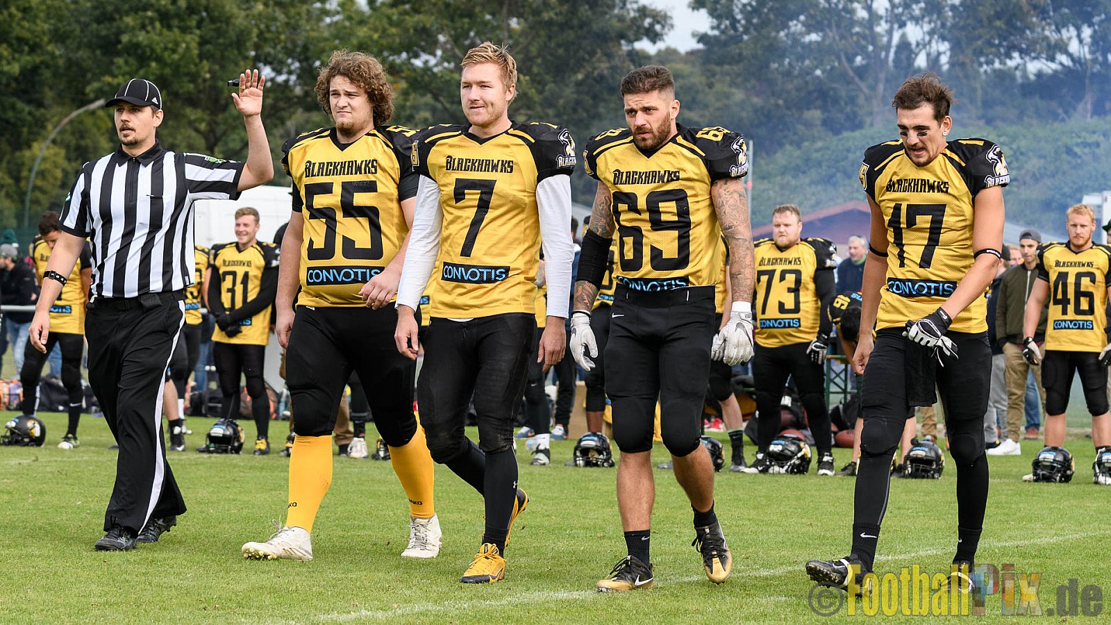 Bocholt Rhinos vs. Münster Blackhawks - 09.10.2016 VL NRW: Bocholt Rhinos vs. Münster Blackhawks (0:41)