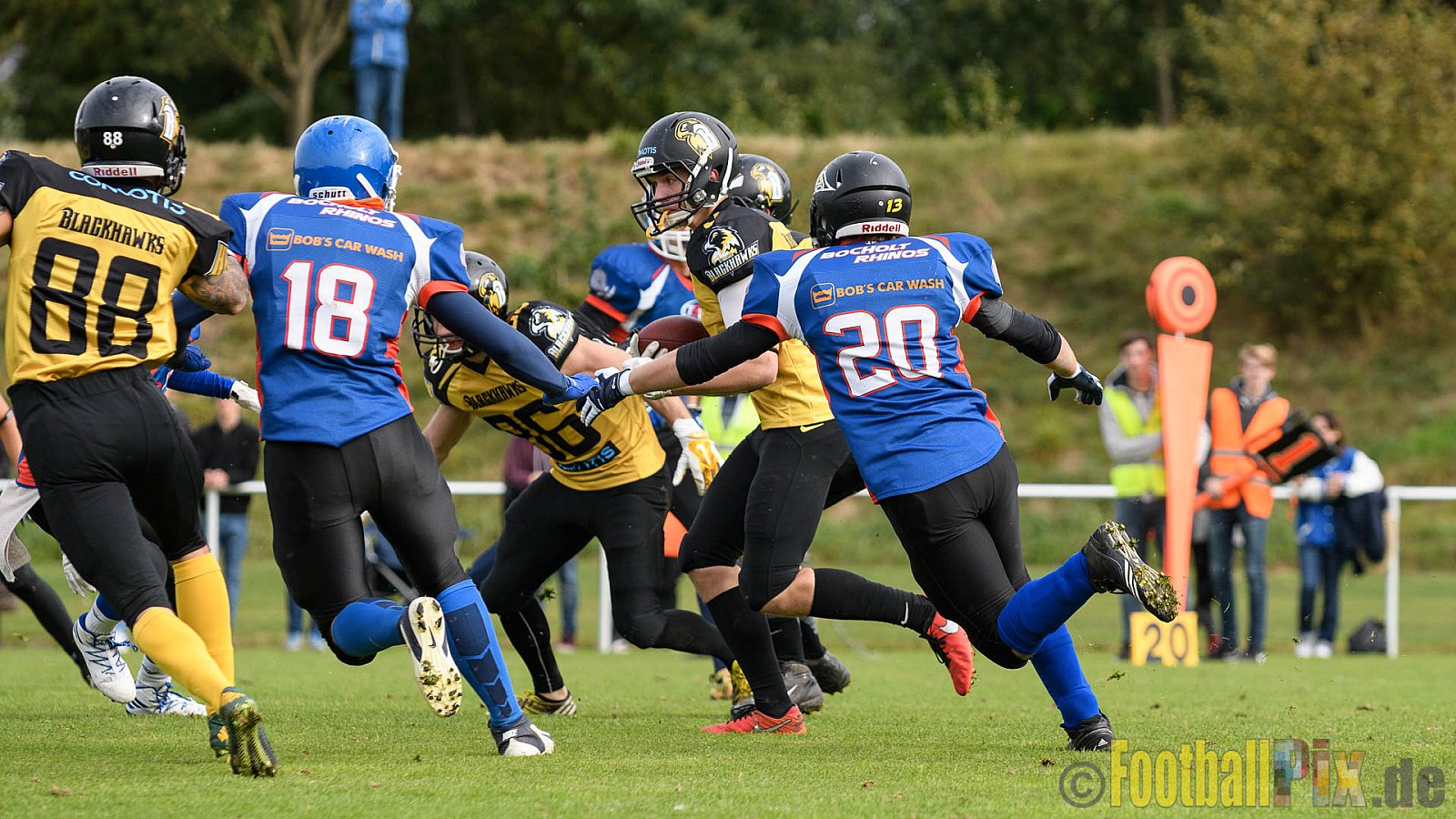 Bocholt Rhinos vs. Münster Blackhawks - 09.10.2016 VL NRW: Bocholt Rhinos vs. Münster Blackhawks (0:41)