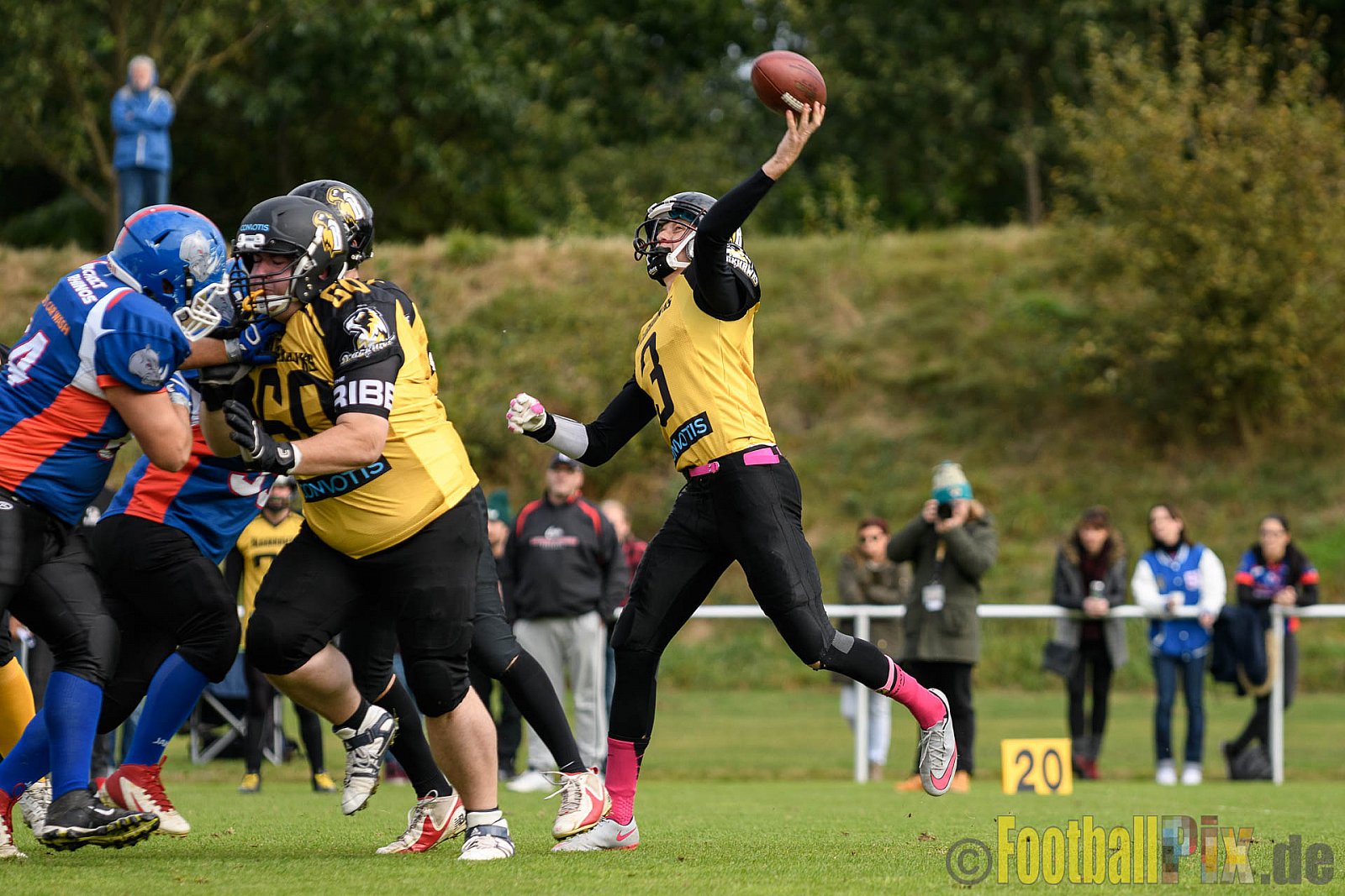 Bocholt Rhinos vs. Münster Blackhawks - 09.10.2016 VL NRW: Bocholt Rhinos vs. Münster Blackhawks (0:41)