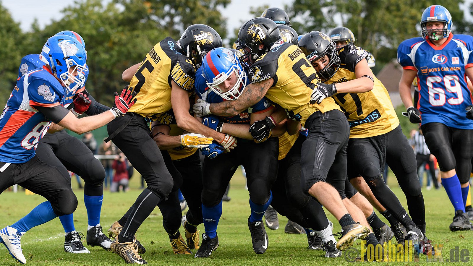 Bocholt Rhinos vs. Münster Blackhawks - 09.10.2016 VL NRW: Bocholt Rhinos vs. Münster Blackhawks (0:41)