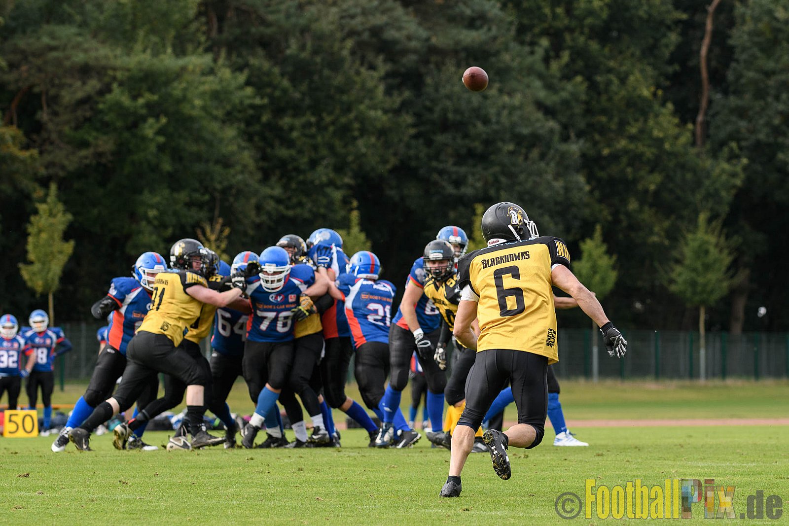 Bocholt Rhinos vs. Münster Blackhawks - 09.10.2016 VL NRW: Bocholt Rhinos vs. Münster Blackhawks (0:41)