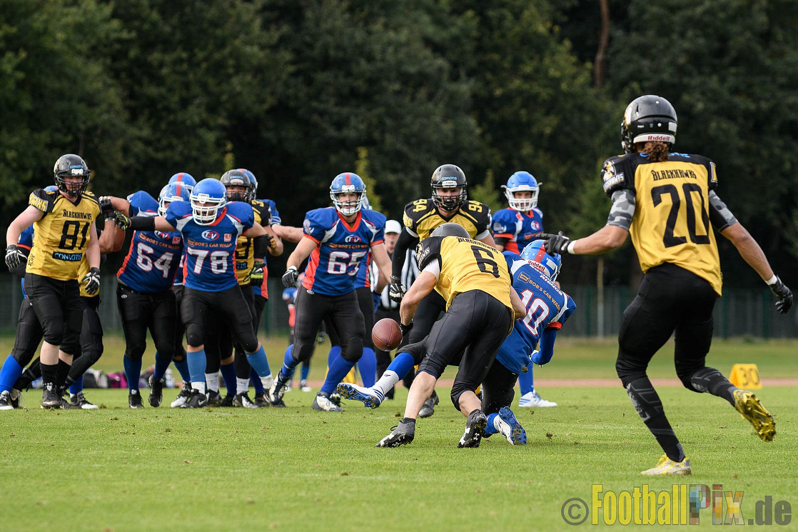 Bocholt Rhinos vs. Münster Blackhawks - 09.10.2016 VL NRW: Bocholt Rhinos vs. Münster Blackhawks (0:41)