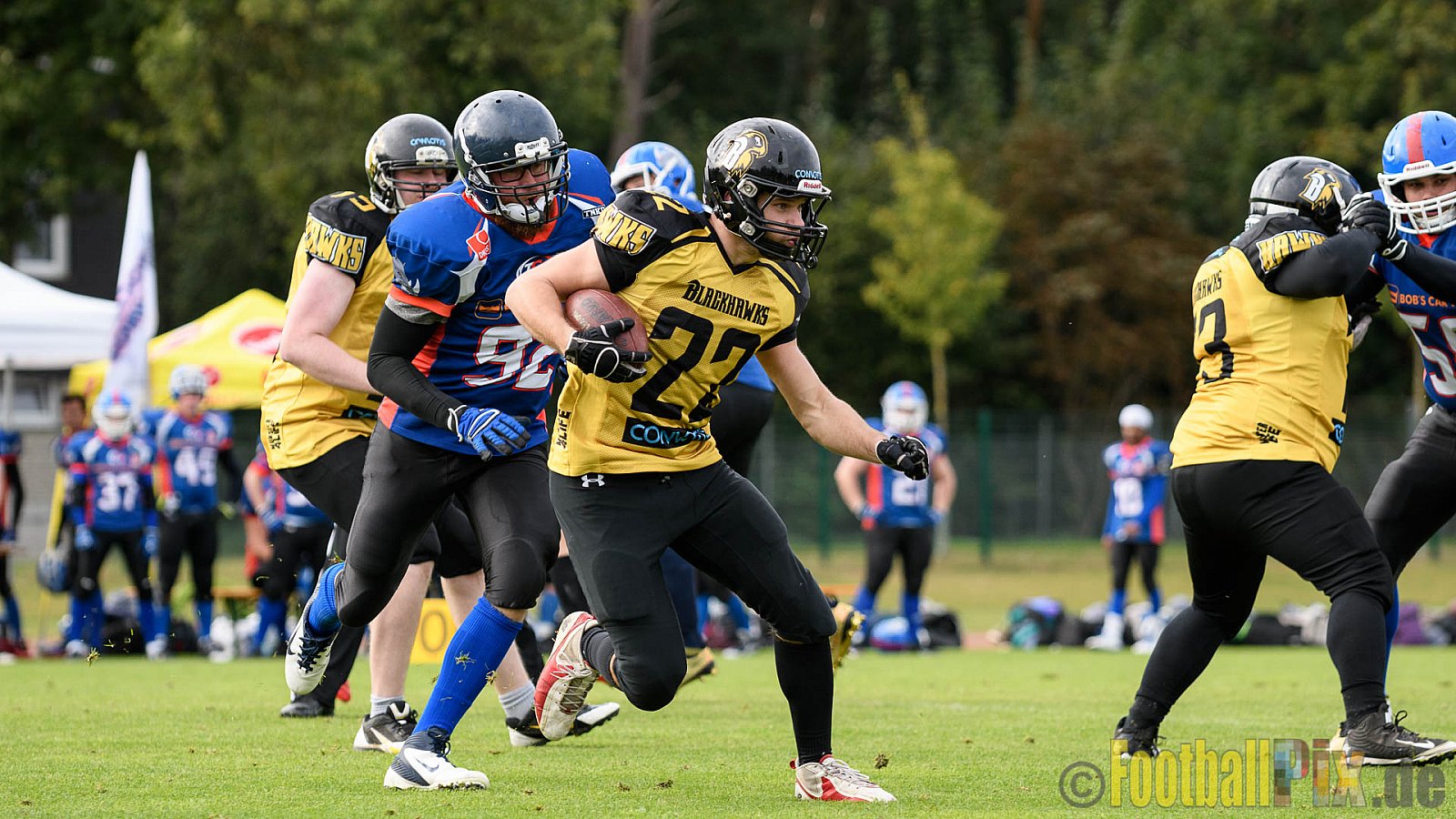 Bocholt Rhinos vs. Münster Blackhawks - 09.10.2016 VL NRW: Bocholt Rhinos vs. Münster Blackhawks (0:41)