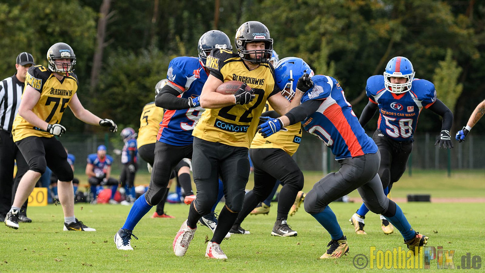 Bocholt Rhinos vs. Münster Blackhawks - 09.10.2016 VL NRW: Bocholt Rhinos vs. Münster Blackhawks (0:41)