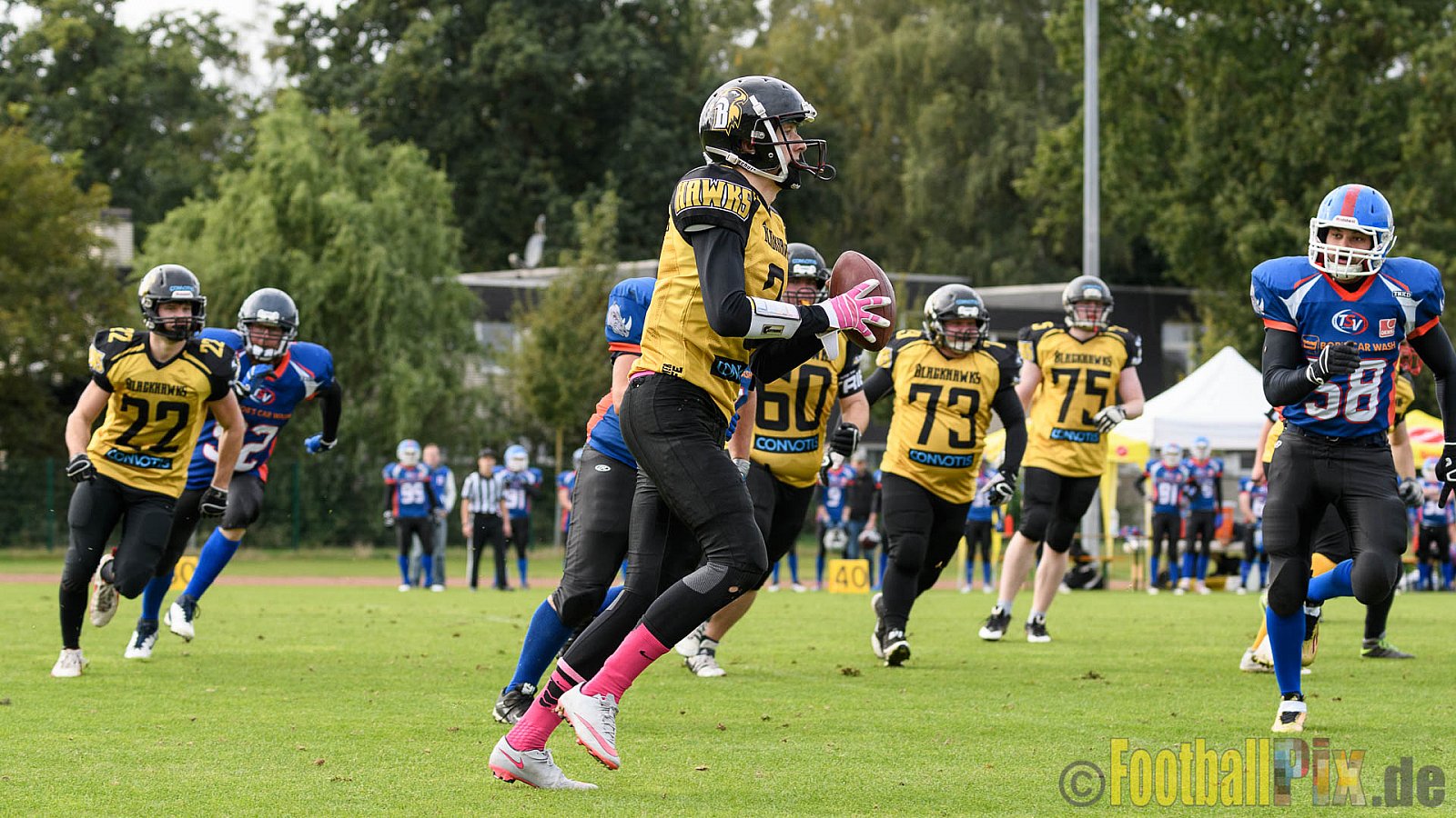 Bocholt Rhinos vs. Münster Blackhawks - 09.10.2016 VL NRW: Bocholt Rhinos vs. Münster Blackhawks (0:41)