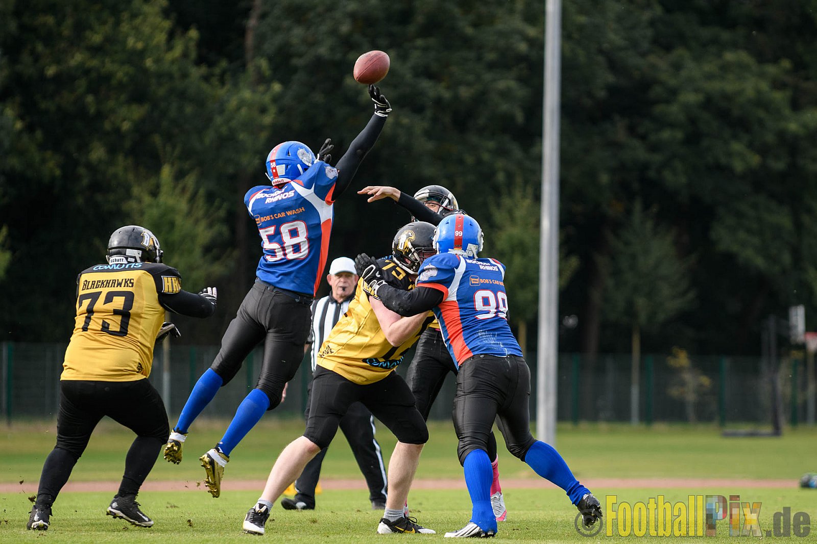 Bocholt Rhinos vs. Münster Blackhawks - 09.10.2016 VL NRW: Bocholt Rhinos vs. Münster Blackhawks (0:41)