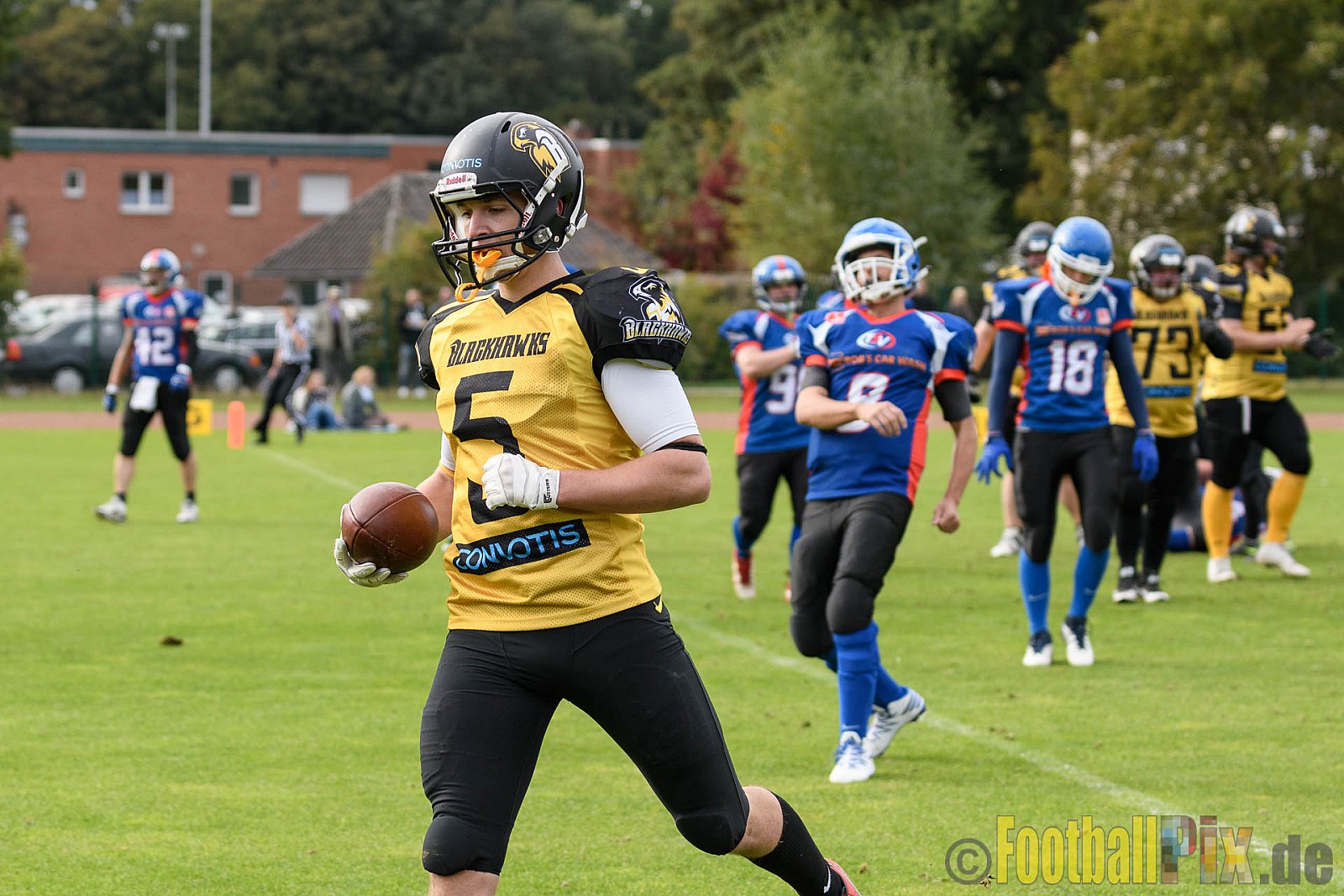 Bocholt Rhinos vs. Münster Blackhawks - 09.10.2016 VL NRW: Bocholt Rhinos vs. Münster Blackhawks (0:41)