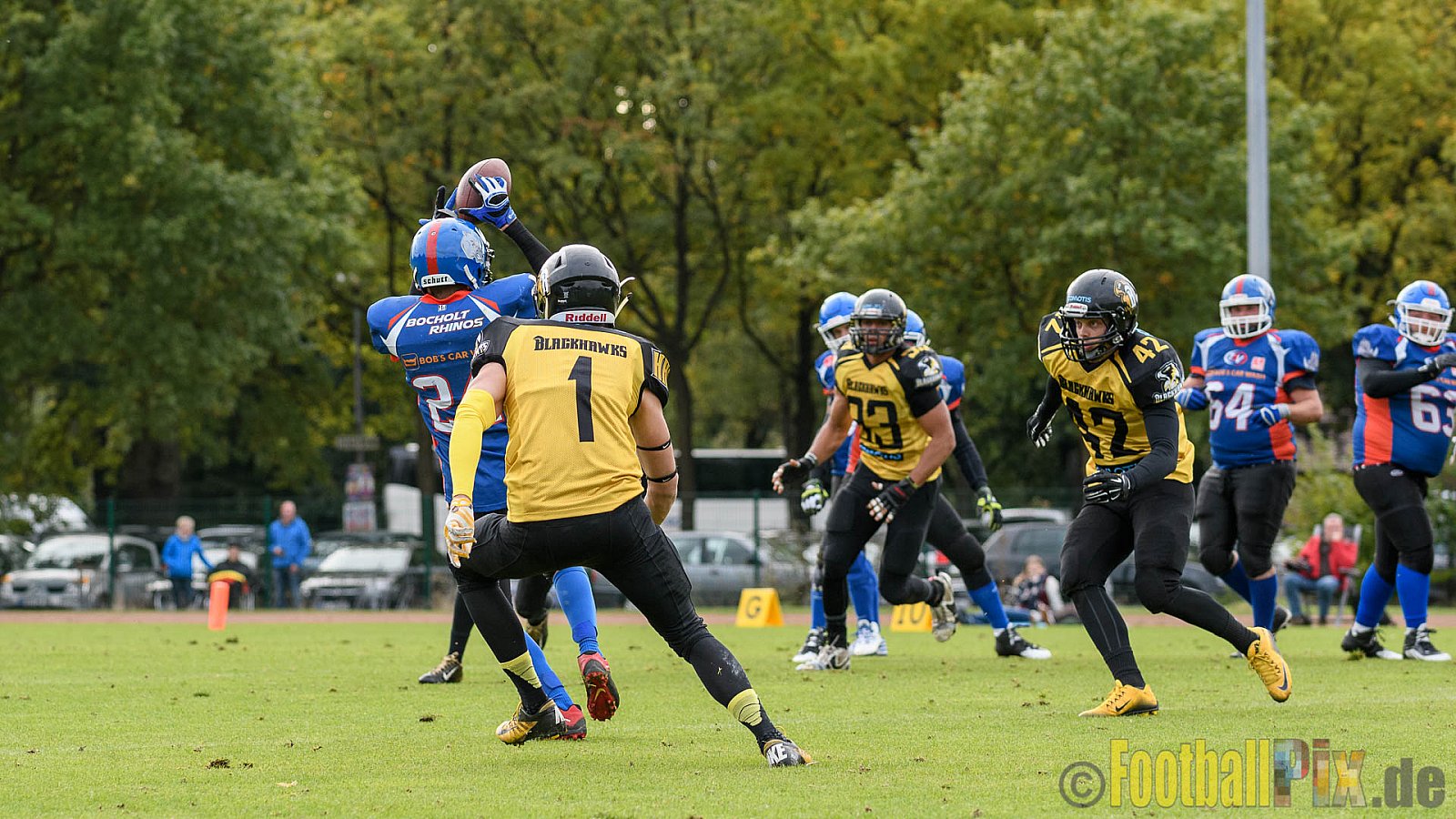 Bocholt Rhinos vs. Münster Blackhawks - 09.10.2016 VL NRW: Bocholt Rhinos vs. Münster Blackhawks (0:41)
