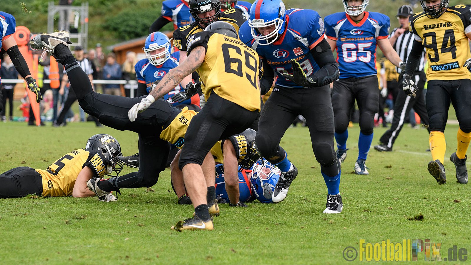 Bocholt Rhinos vs. Münster Blackhawks - 09.10.2016 VL NRW: Bocholt Rhinos vs. Münster Blackhawks (0:41)