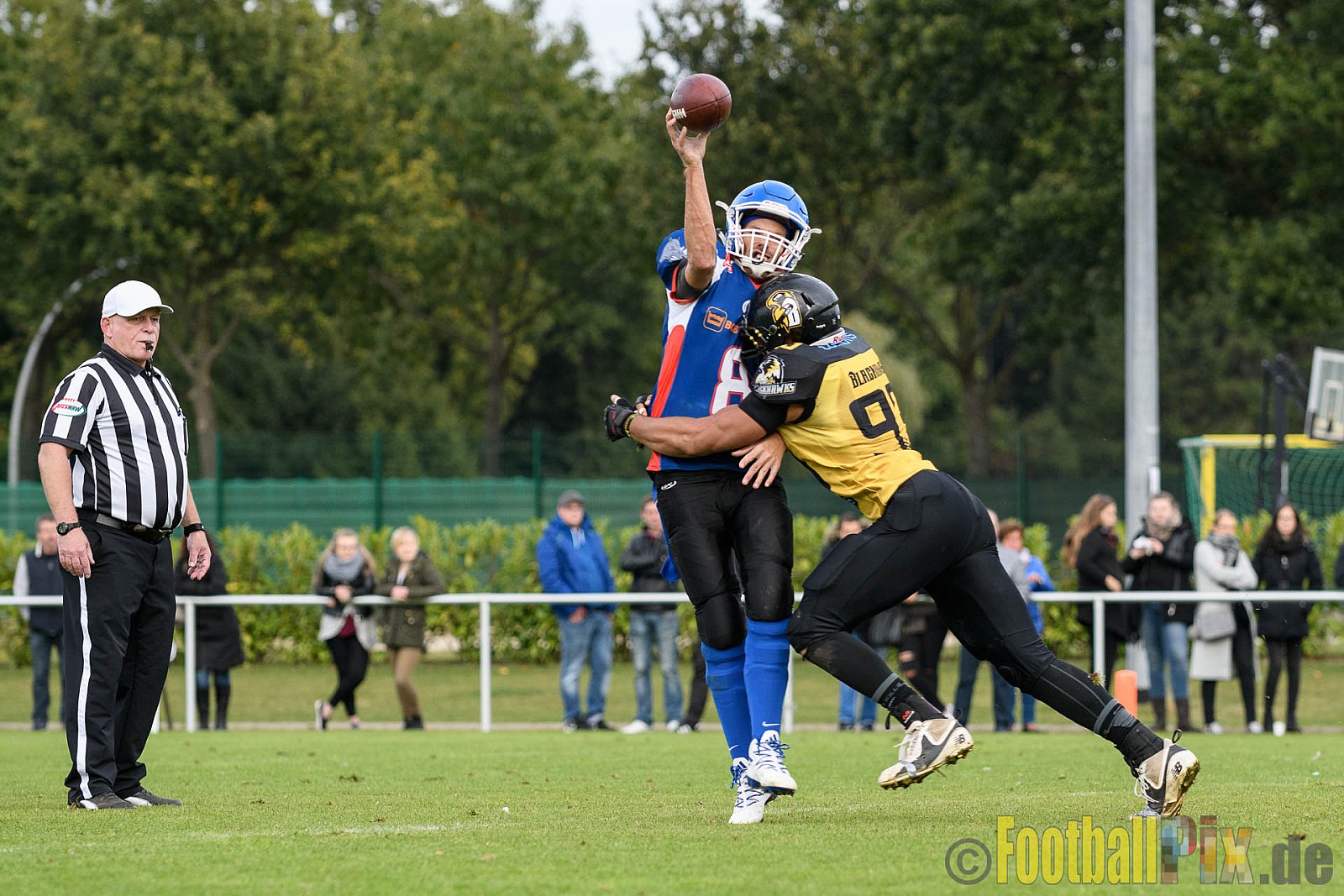 Bocholt Rhinos vs. Münster Blackhawks - 09.10.2016 VL NRW: Bocholt Rhinos vs. Münster Blackhawks (0:41)