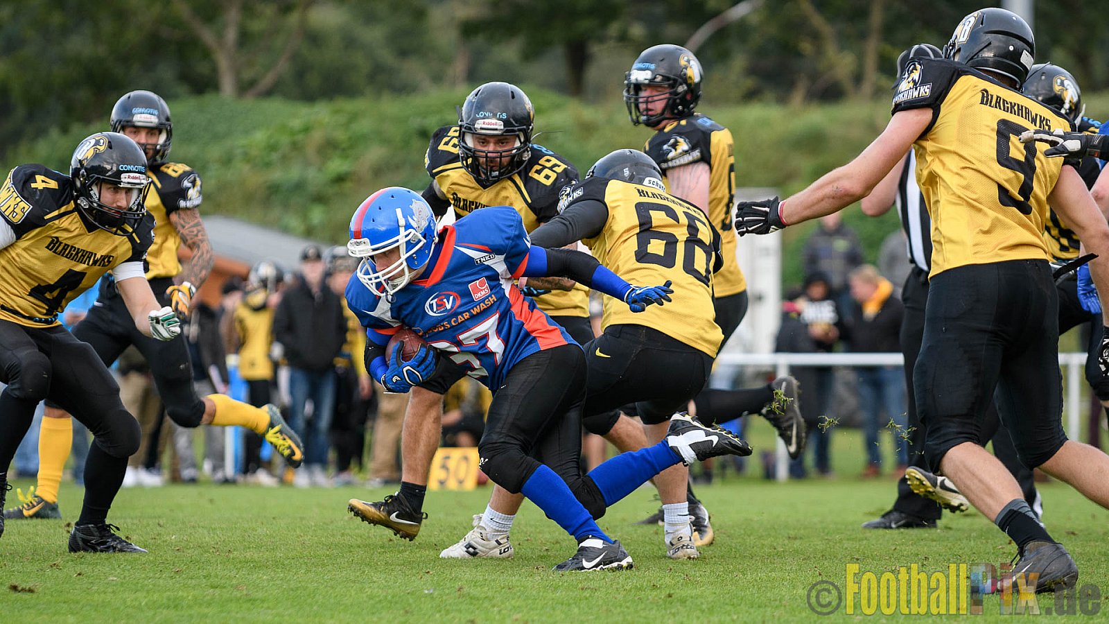 Bocholt Rhinos vs. Münster Blackhawks - 09.10.2016 VL NRW: Bocholt Rhinos vs. Münster Blackhawks (0:41)