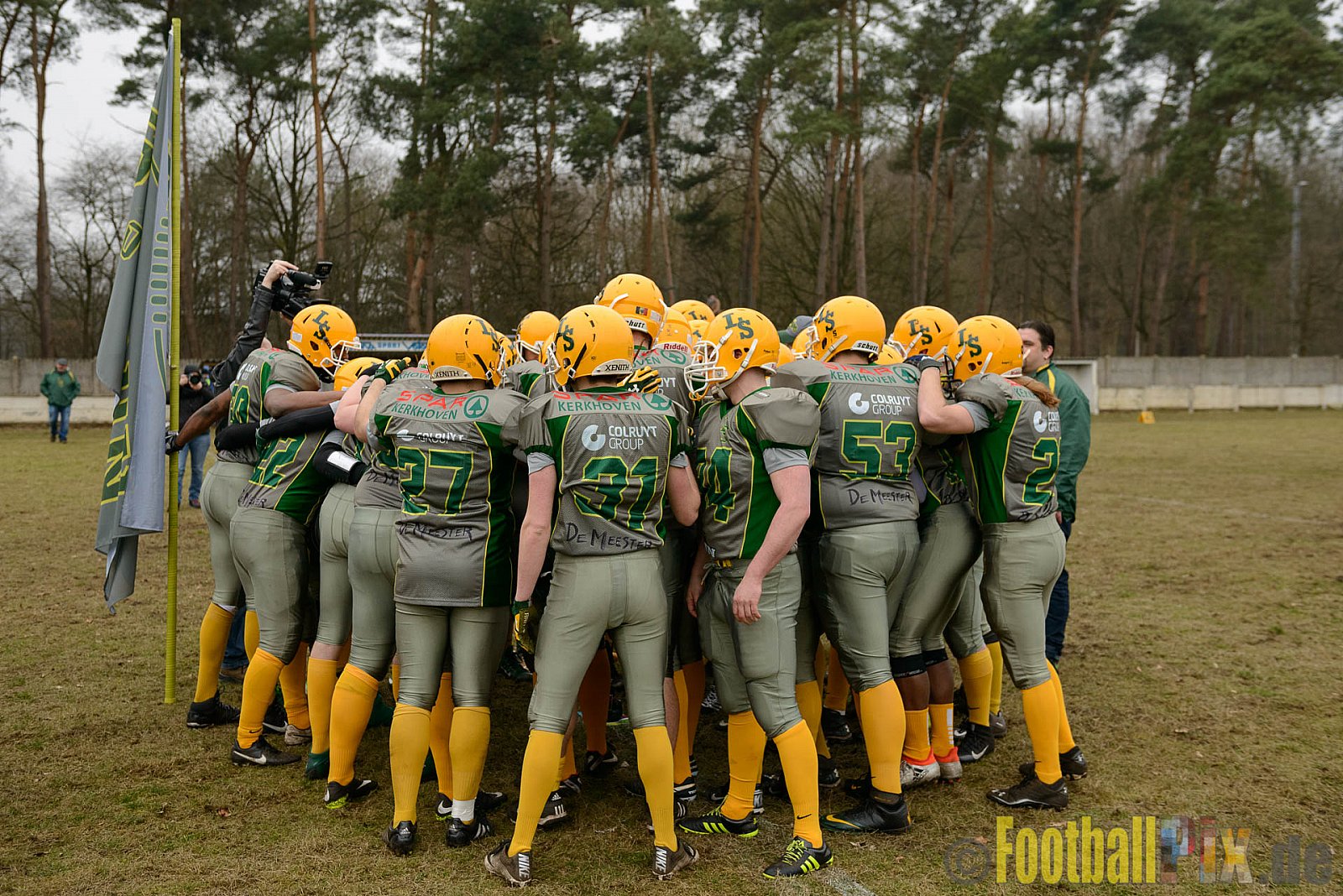 Limburg Shotguns vs. Waasland Wolves - 19.02.2017 Season Opener (FAFL Belgien): Limburg Shotguns vs. Waasland Wolves (44:0)