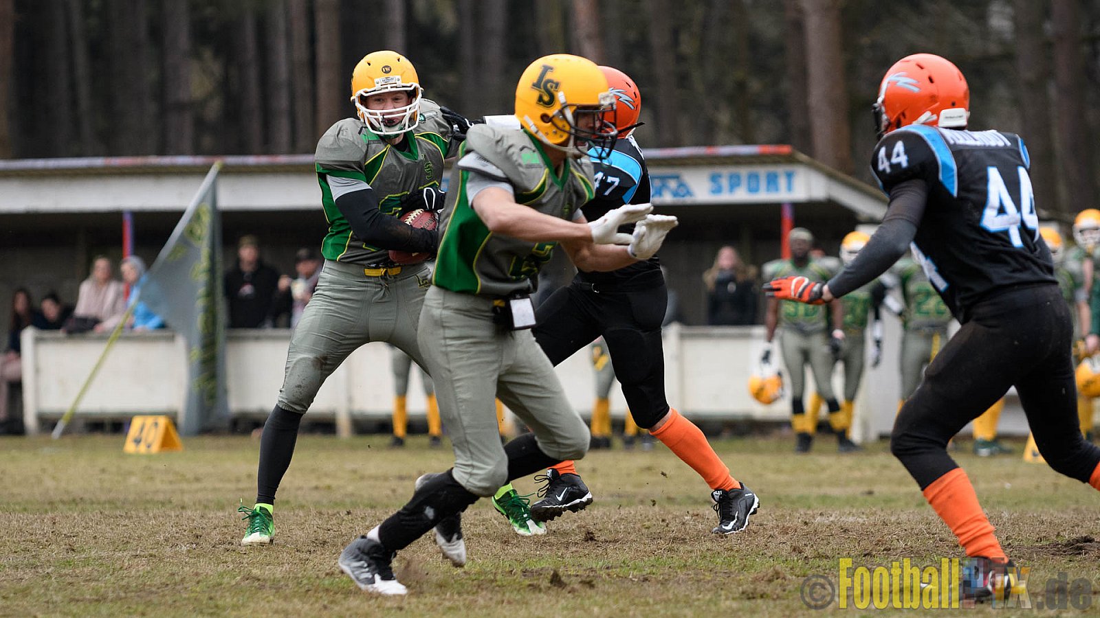 Limburg Shotguns vs. Waasland Wolves - 19.02.2017 Season Opener (FAFL Belgien): Limburg Shotguns vs. Waasland Wolves (44:0)