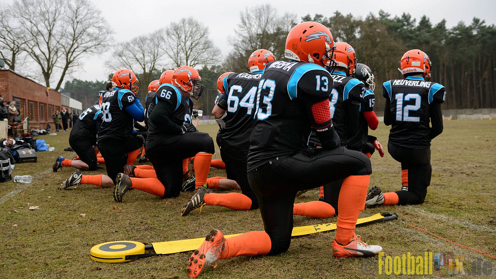 Limburg Shotguns vs. Waasland Wolves - 19.02.2017 Season Opener (FAFL Belgien): Limburg Shotguns vs. Waasland Wolves (44:0)