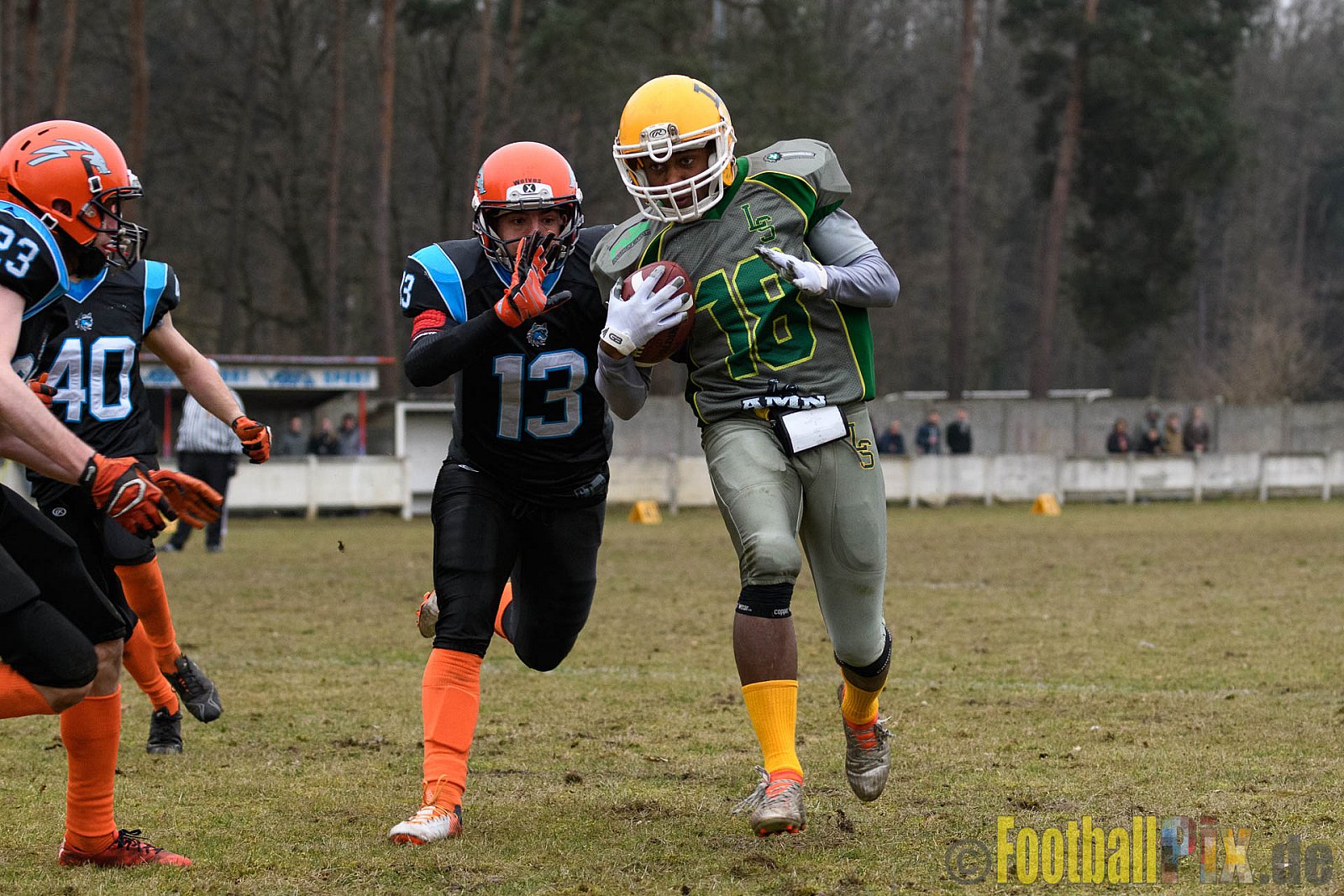 Limburg Shotguns vs. Waasland Wolves - 19.02.2017 Season Opener (FAFL Belgien): Limburg Shotguns vs. Waasland Wolves (44:0)